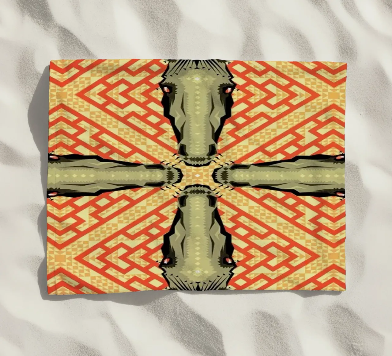 Horse Pattern telo mare da Chobopop