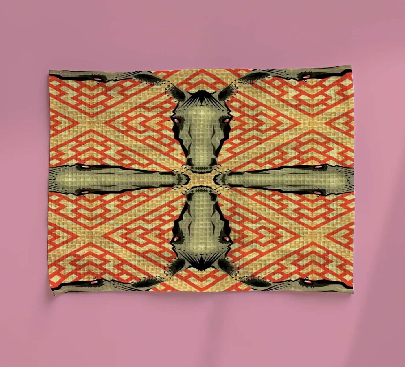 Horse Pattern Geschirrtuch von Chobopop