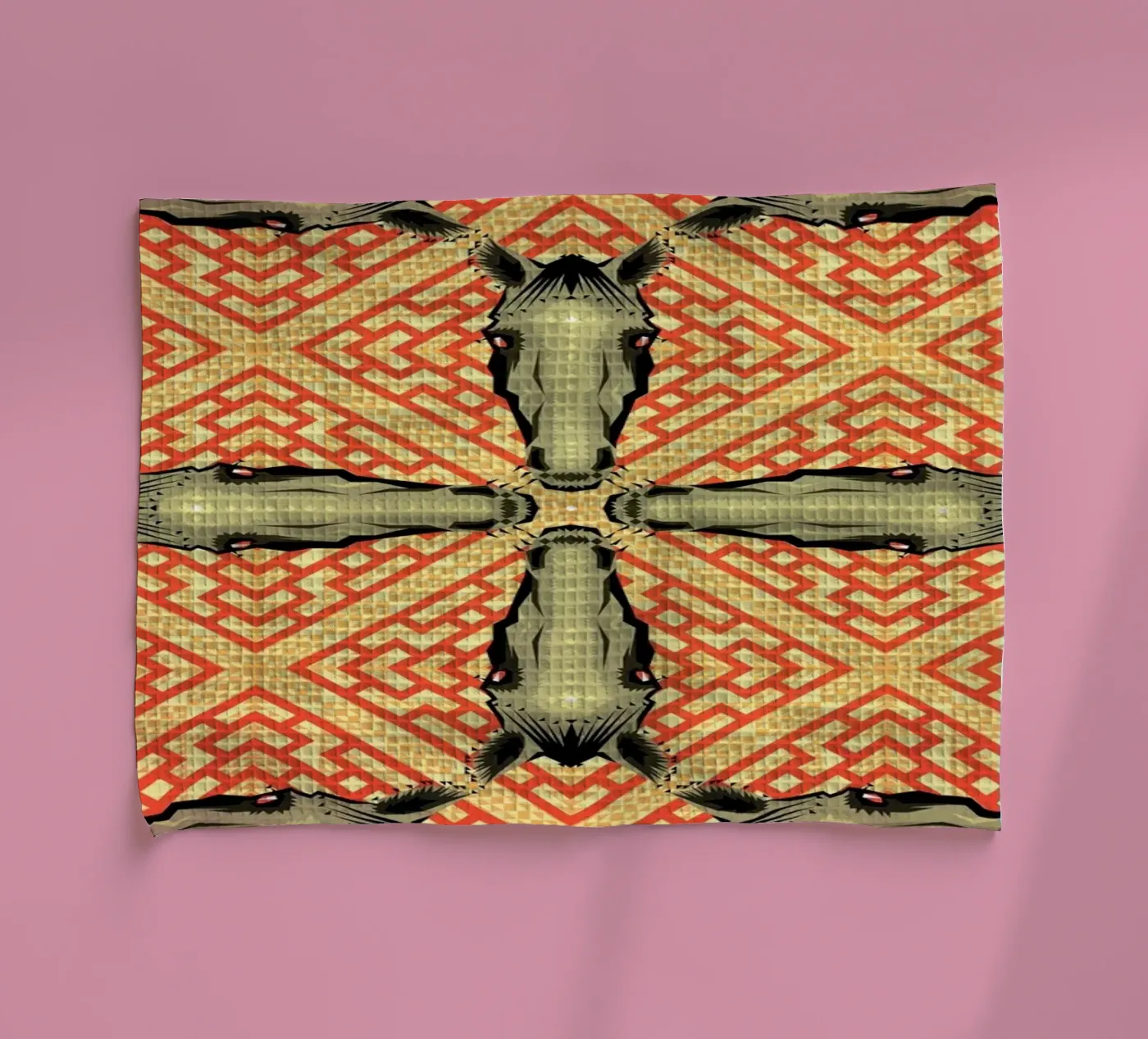 Horse Pattern torchon de Chobopop