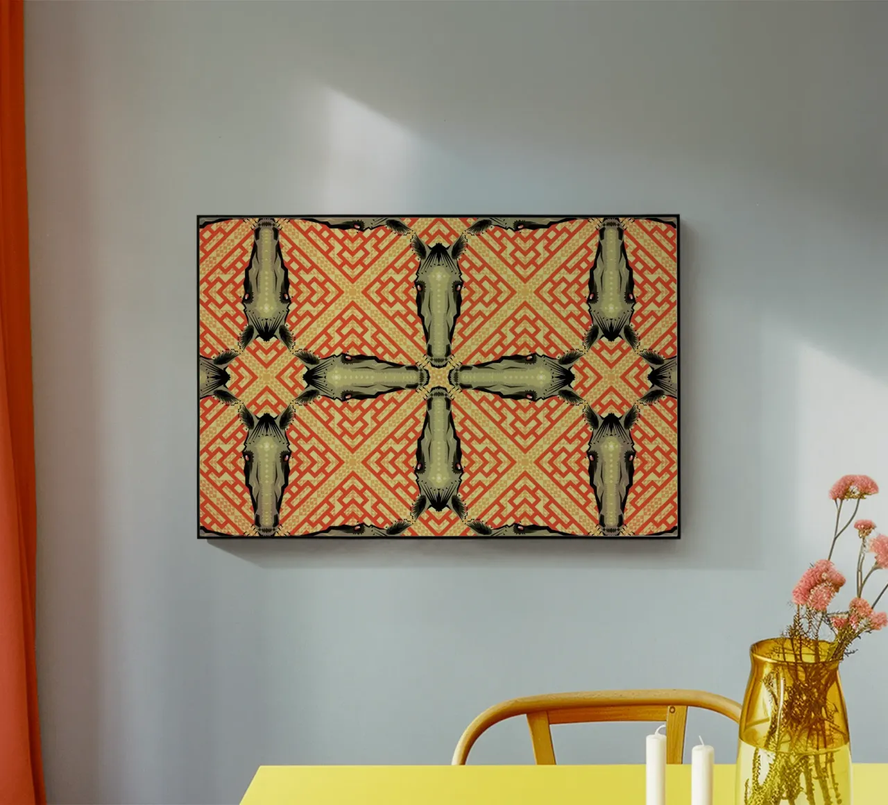 Horse Pattern plexiglass da Chobopop