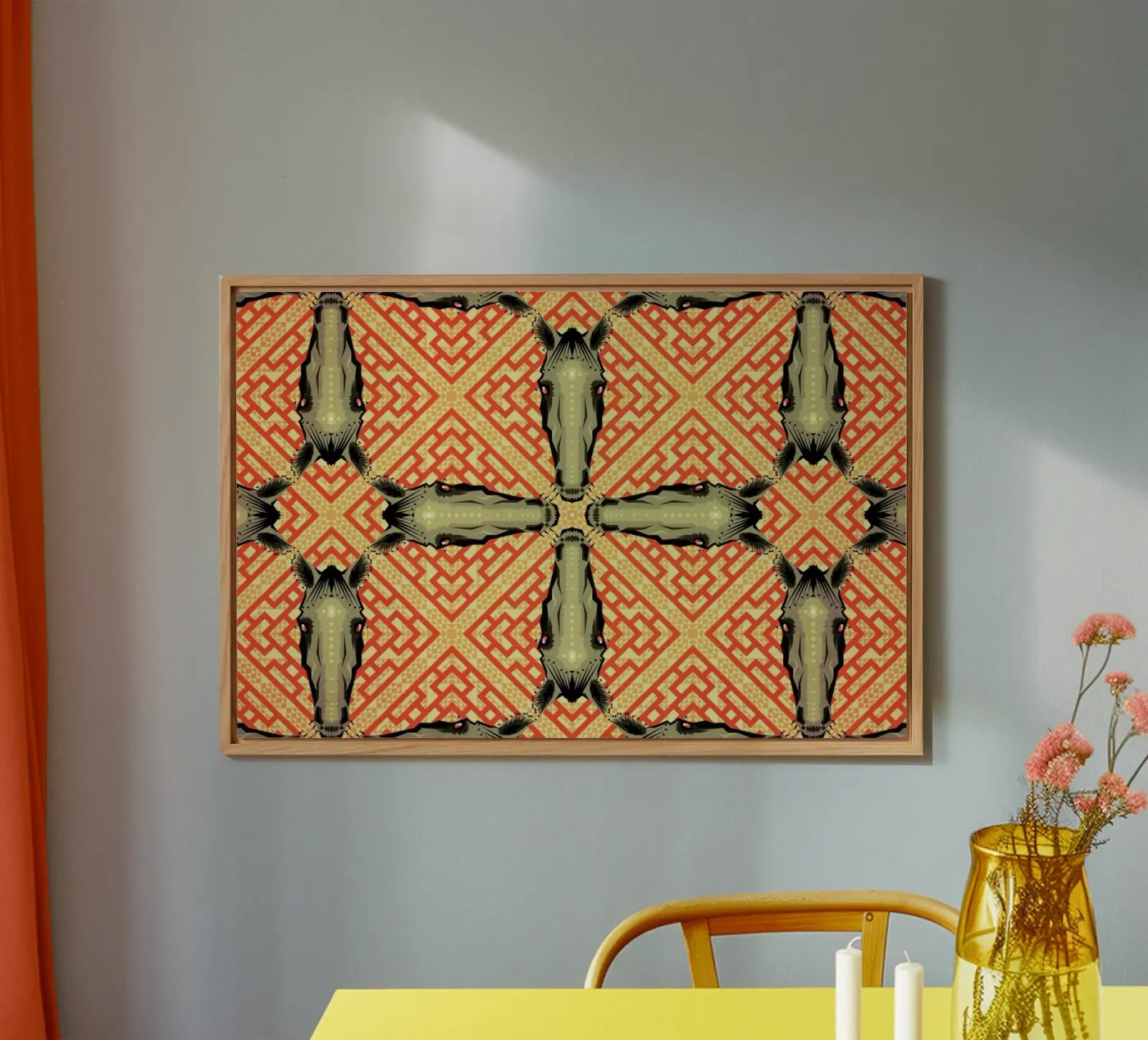 Horse Pattern alluminio dibond da Chobopop