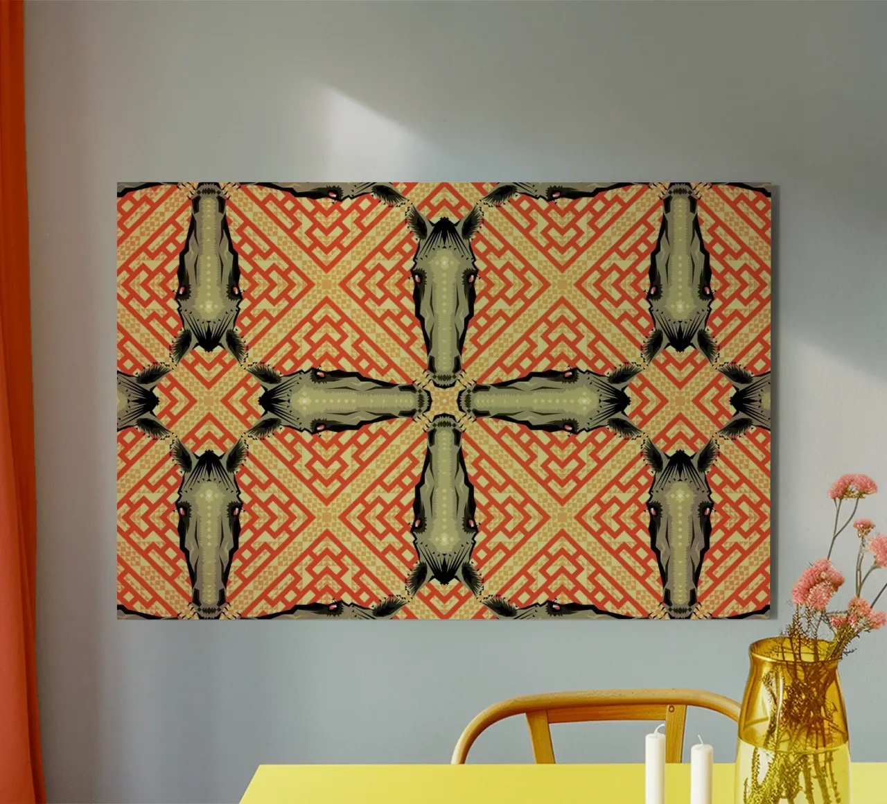 Horse Pattern alluminio dibond da Chobopop