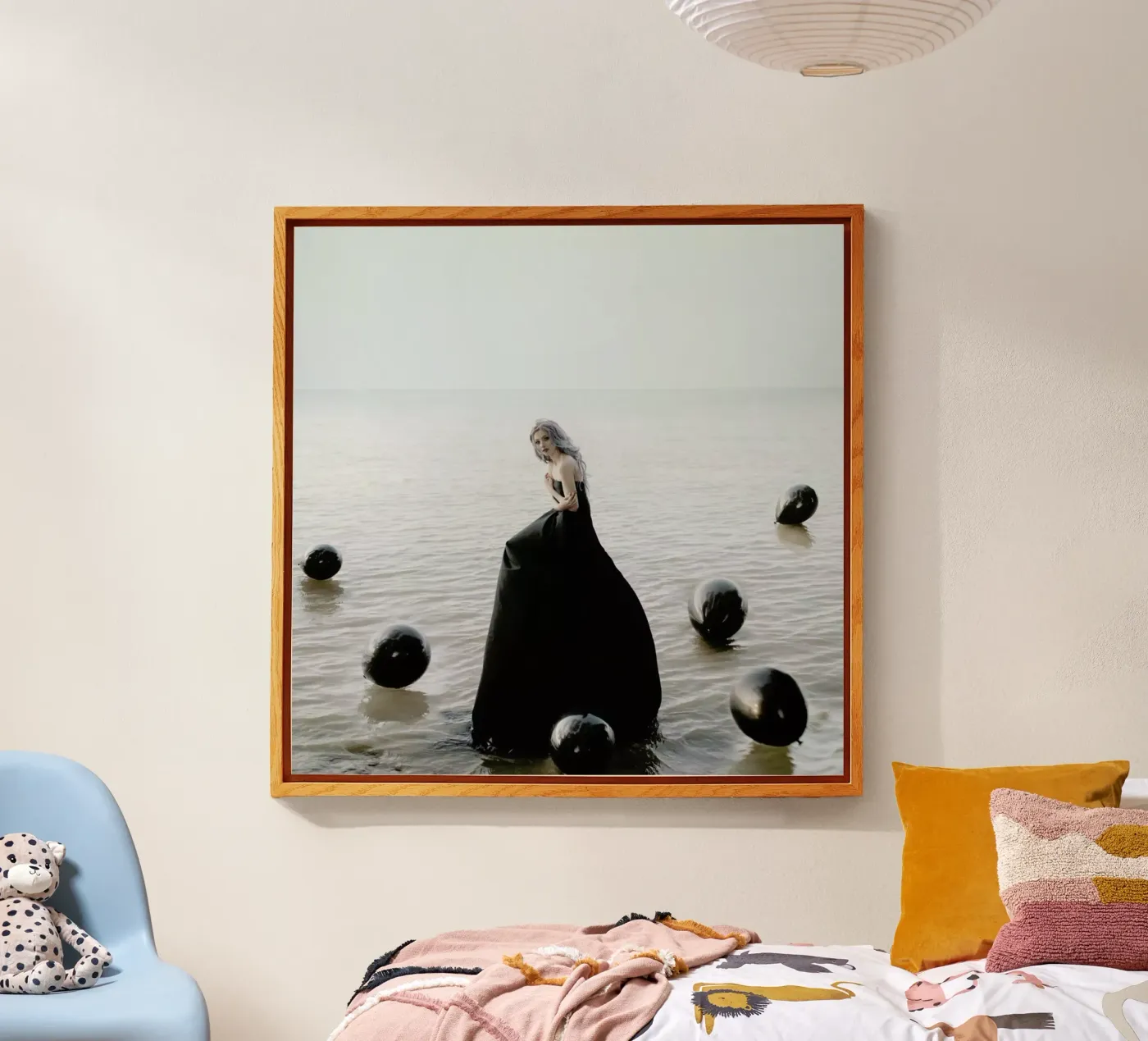 Black Balloons acryl van Jovana Rikalo