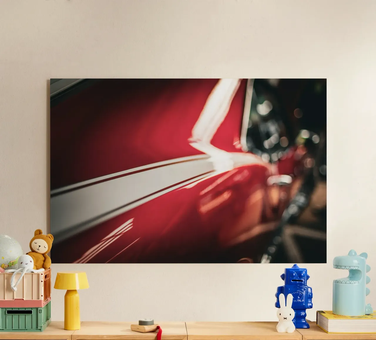 Musclecar plexiglass da Flo Klein