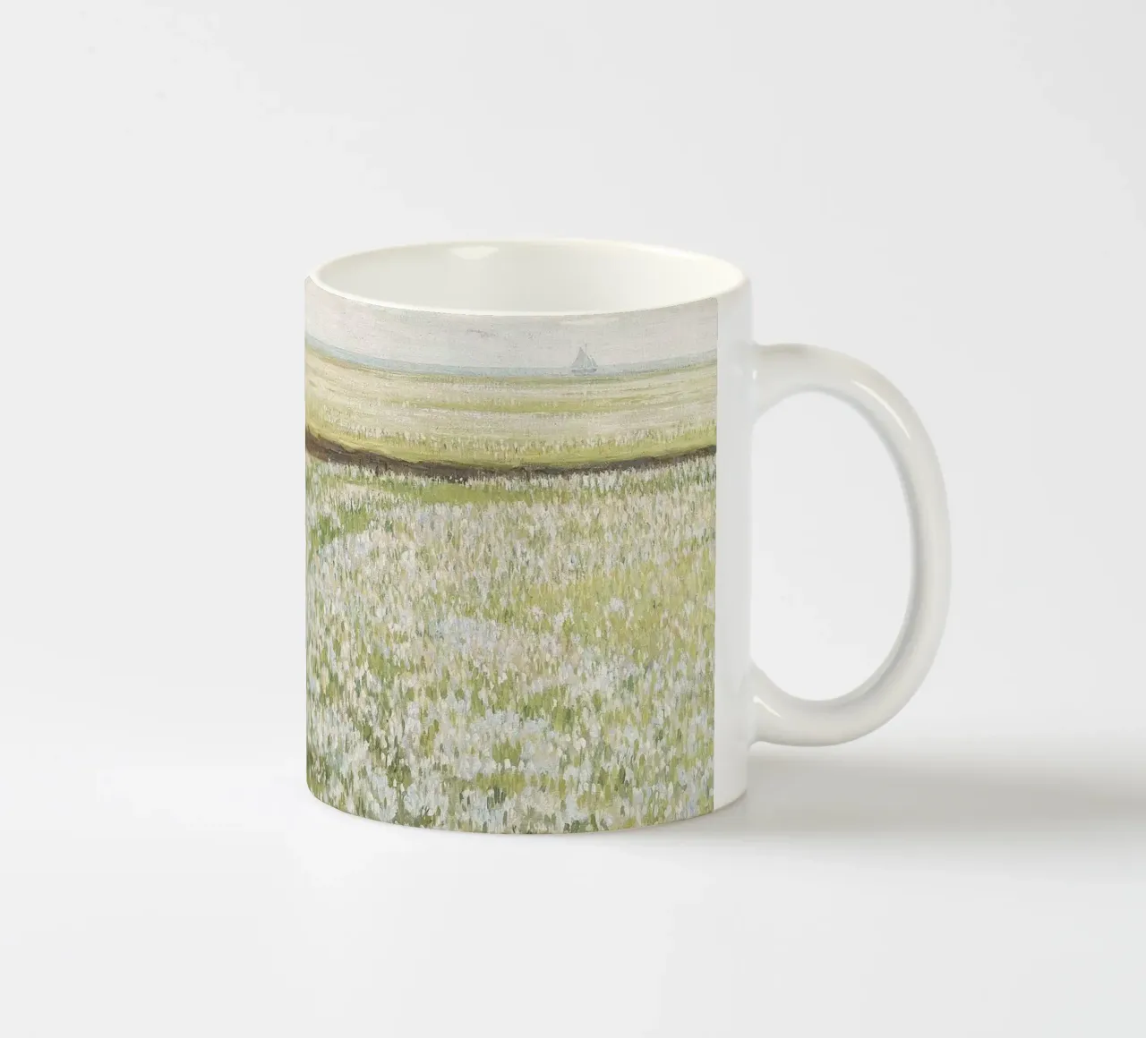 Spring Meadow Landscape tazza in ceramica da apoloprints