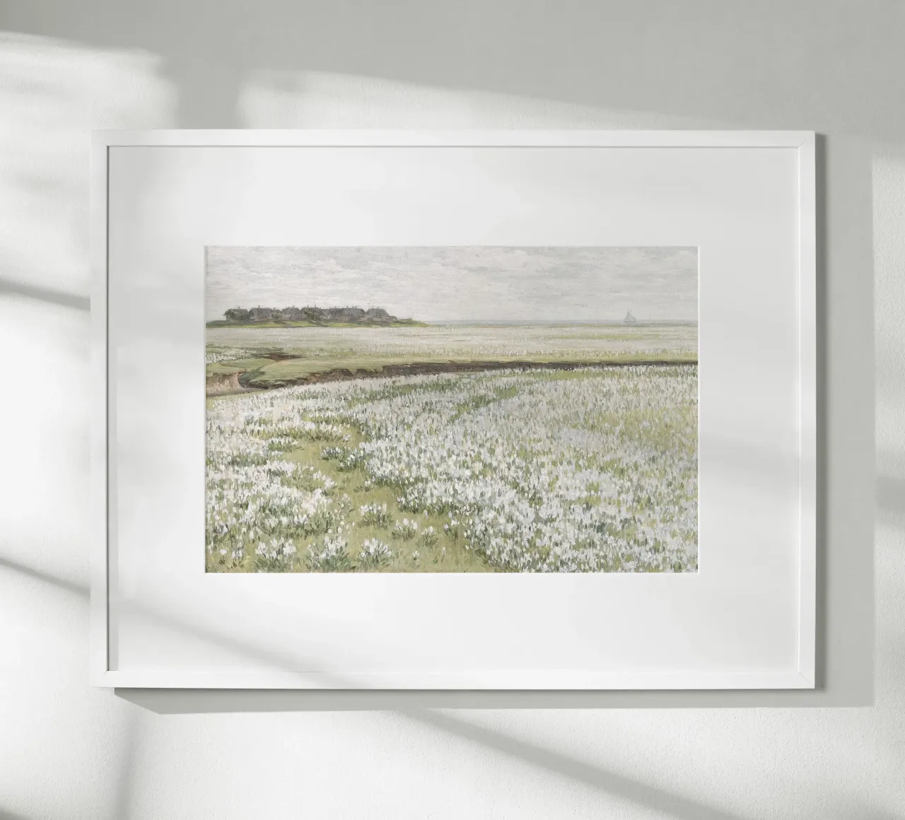 Spring meadow poster con telaio in plastica da apoloprints