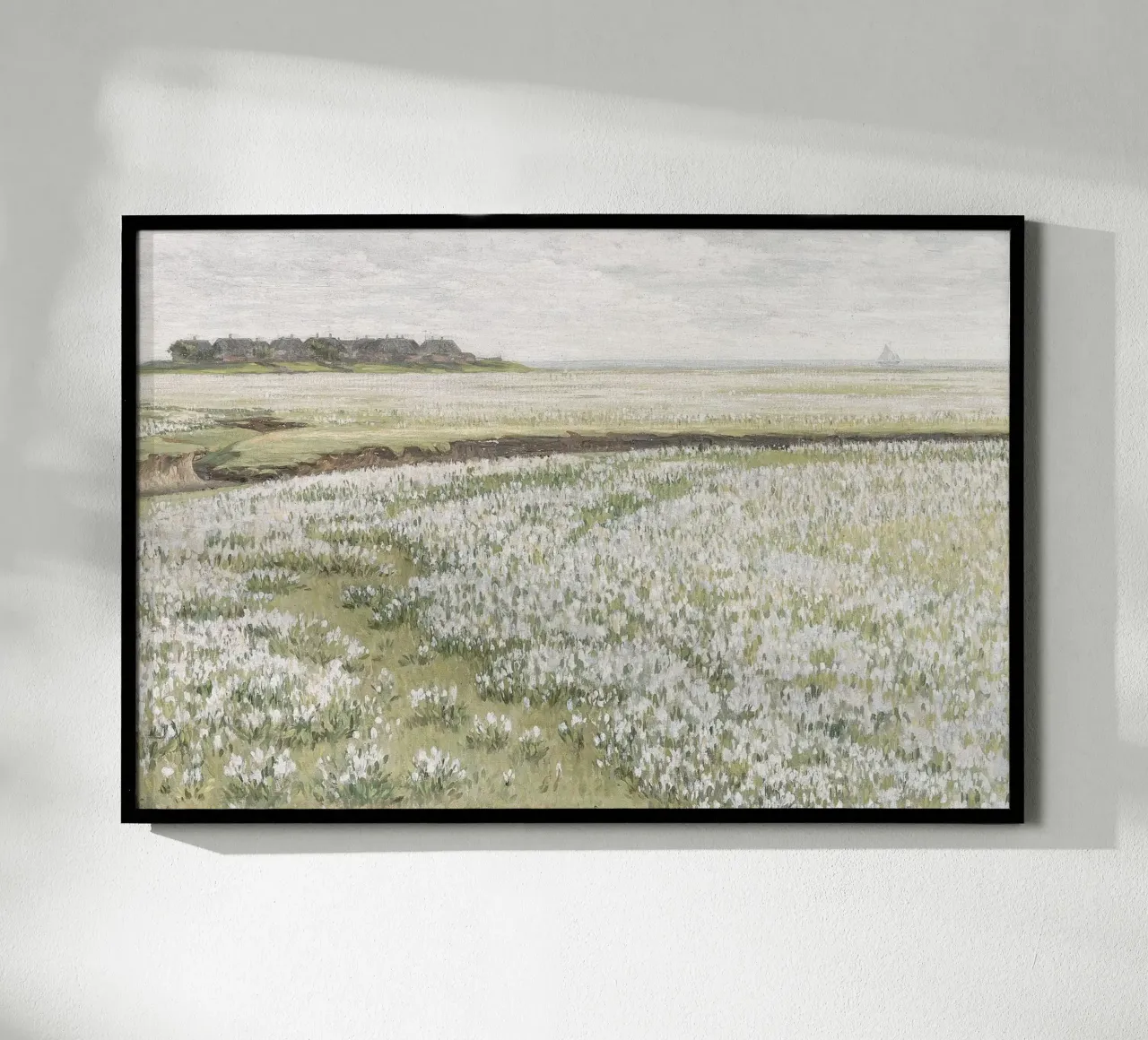 Spring meadow poster con telaio in plastica da apoloprints