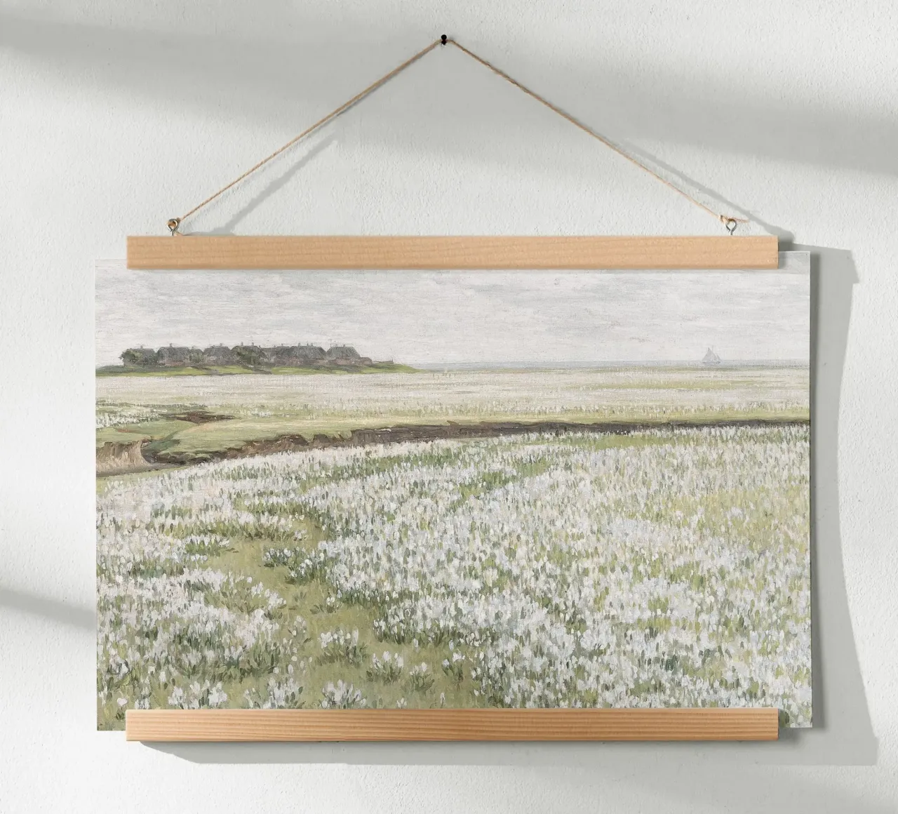 Spring meadow poster con telaio in plastica da apoloprints