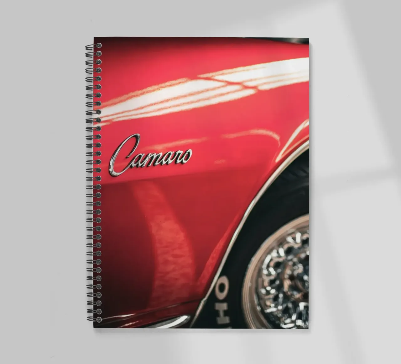 Camaro spiral notebook by Flo Klein