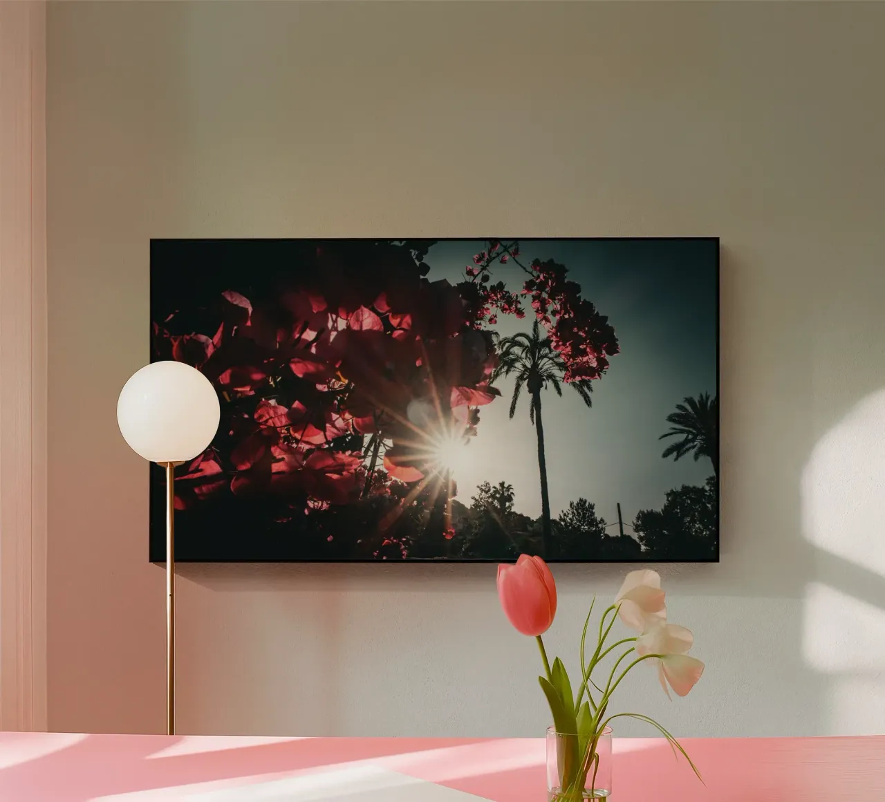 Sun Day acryl van Flo Klein