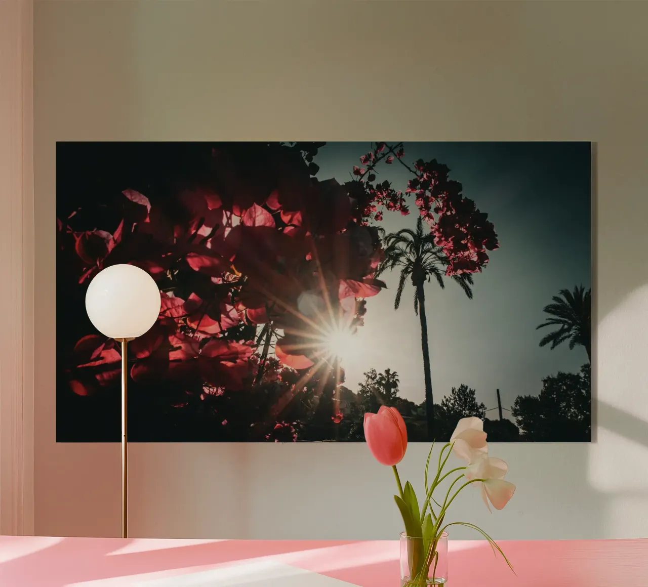 Sun Day acryl van Flo Klein