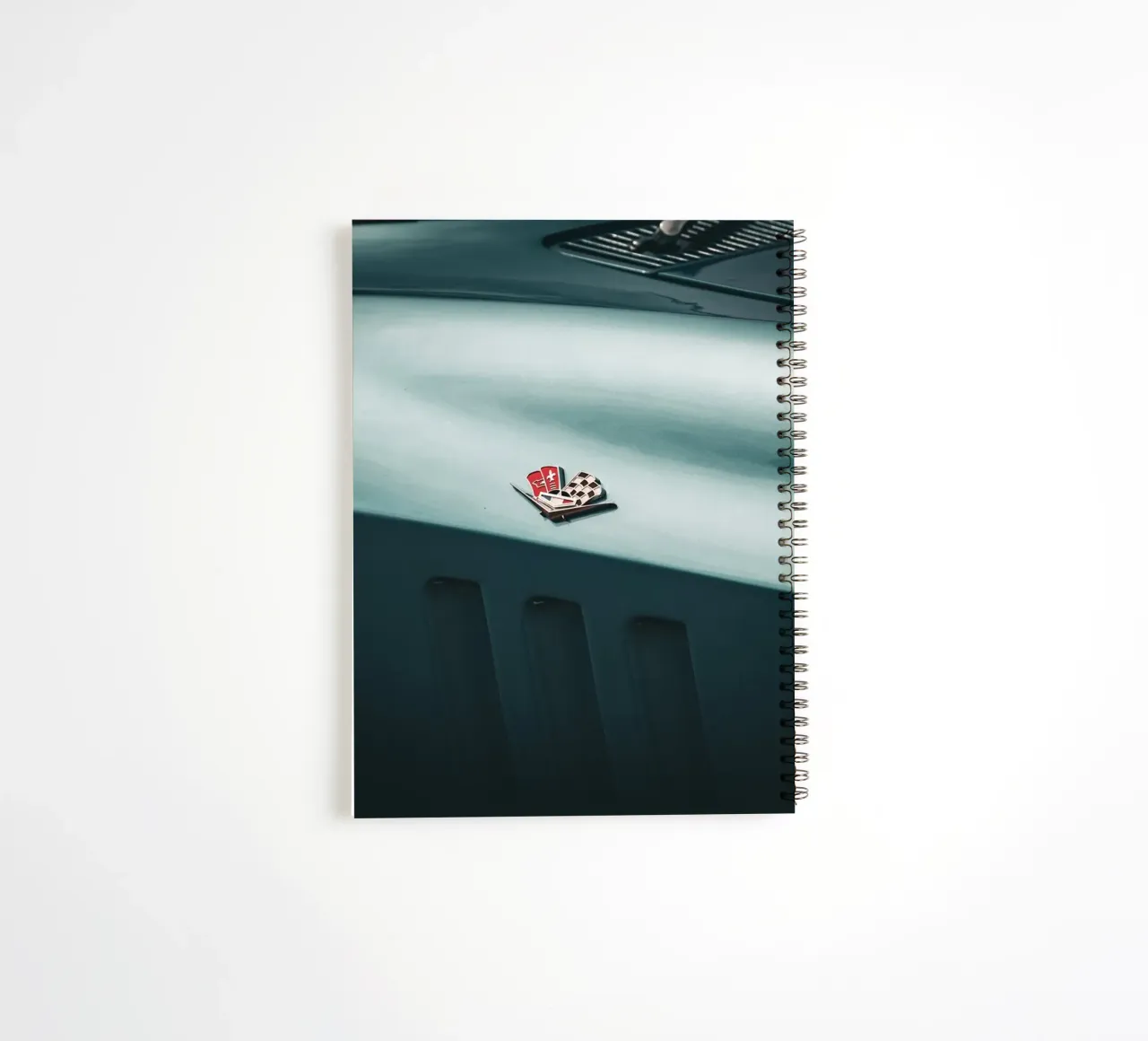 Corvette spiral notebook by Flo Klein