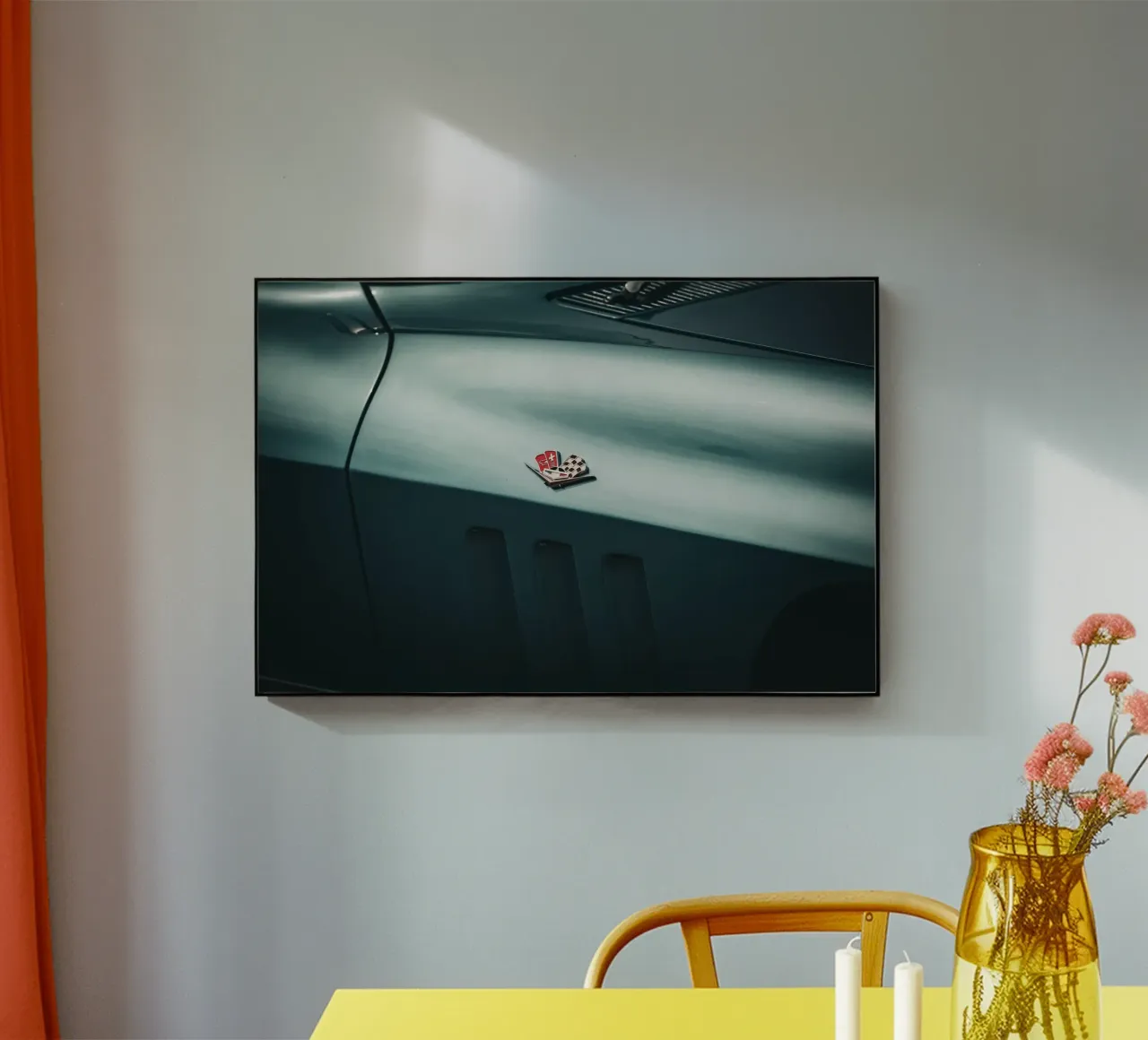 Corvette plexiglass da Flo Klein