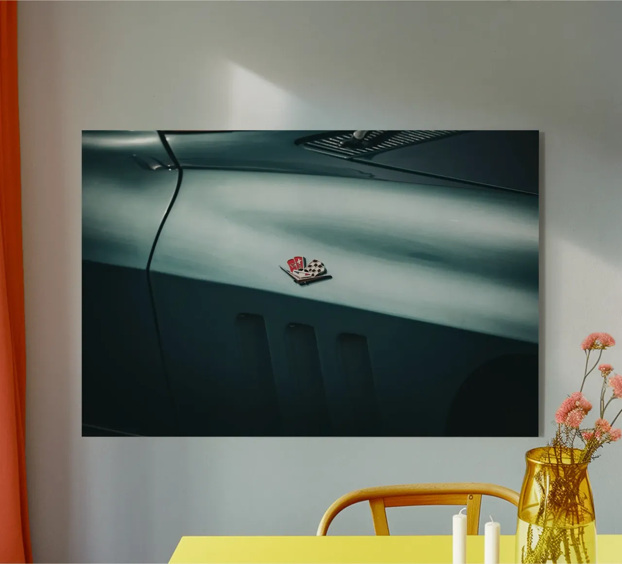 Corvette plexiglass da Flo Klein