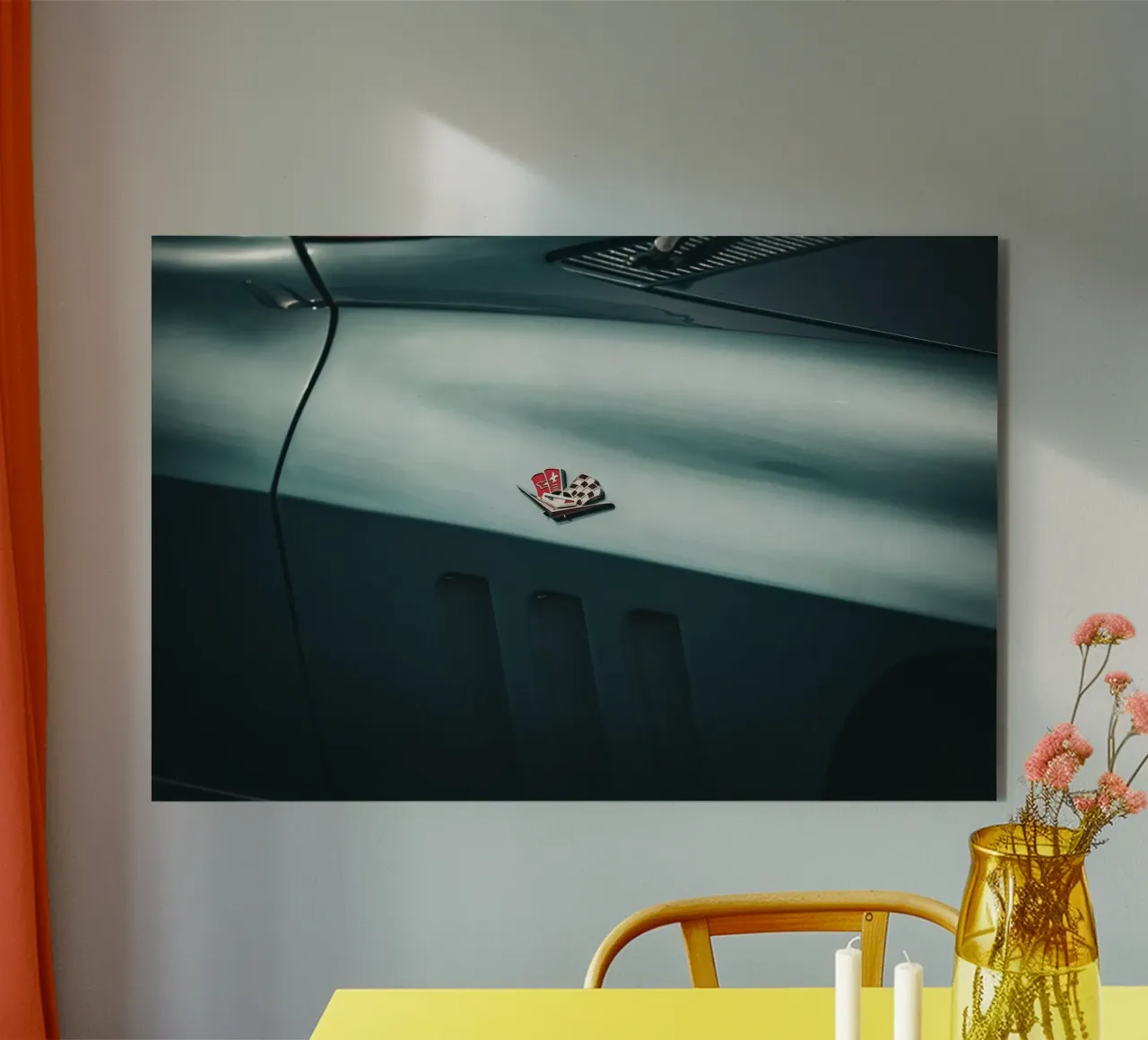 Corvette aluminio dibond de Flo Klein