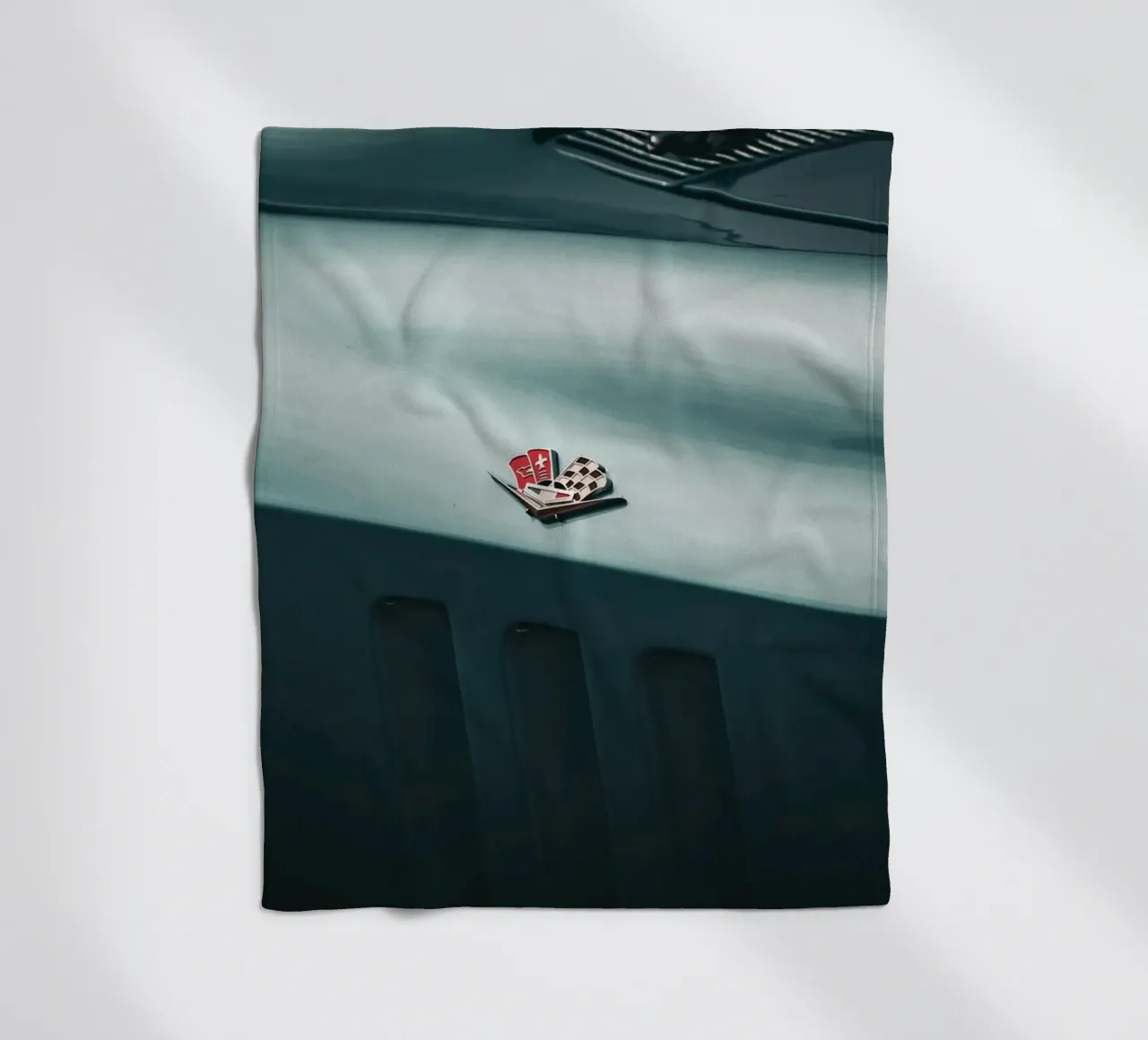 Corvette fleece blanket by Flo Klein