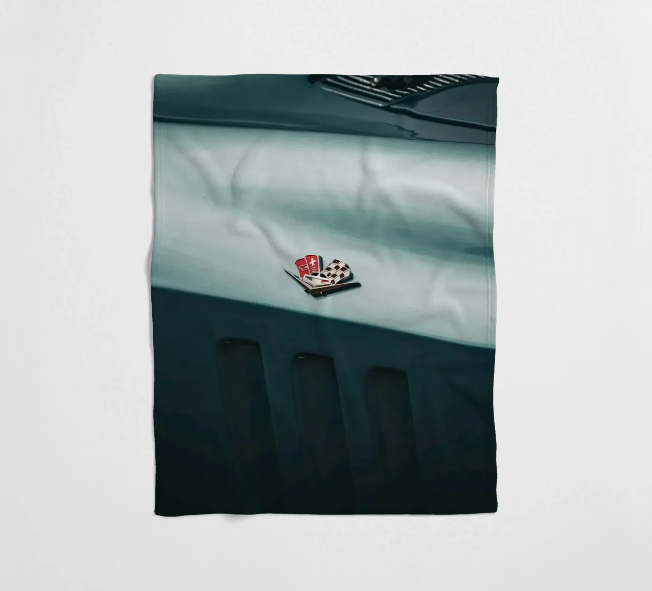 Corvette fleece blanket by Flo Klein