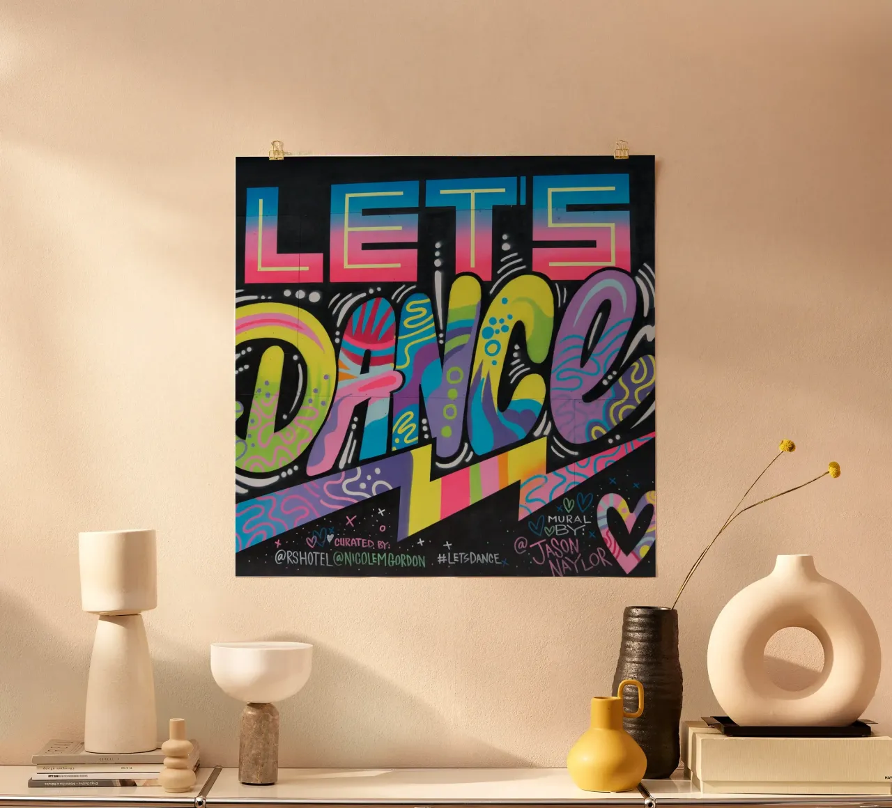 Graffiti Dance poster da Flo Klein