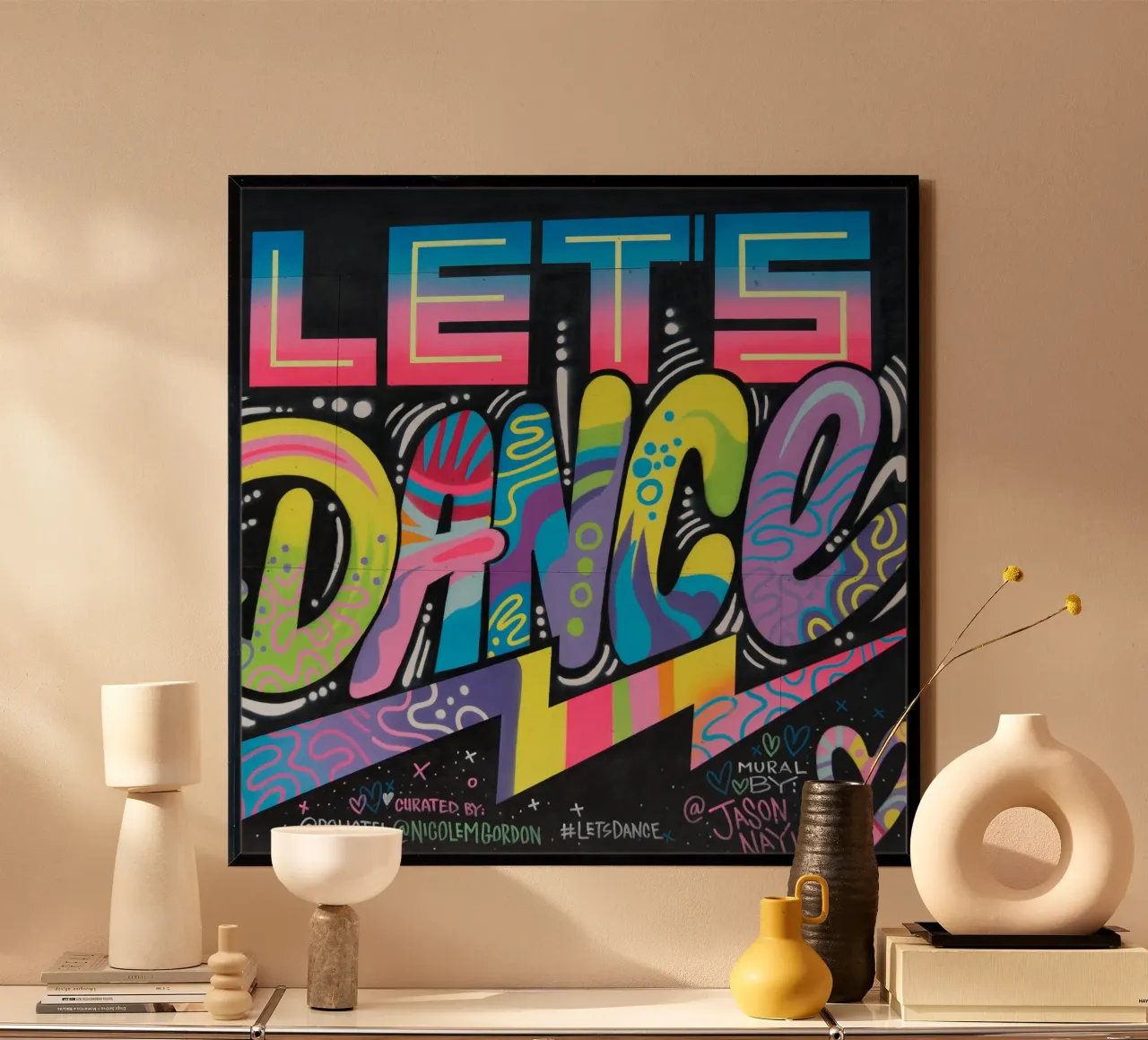 Graffiti Dance poster da Flo Klein