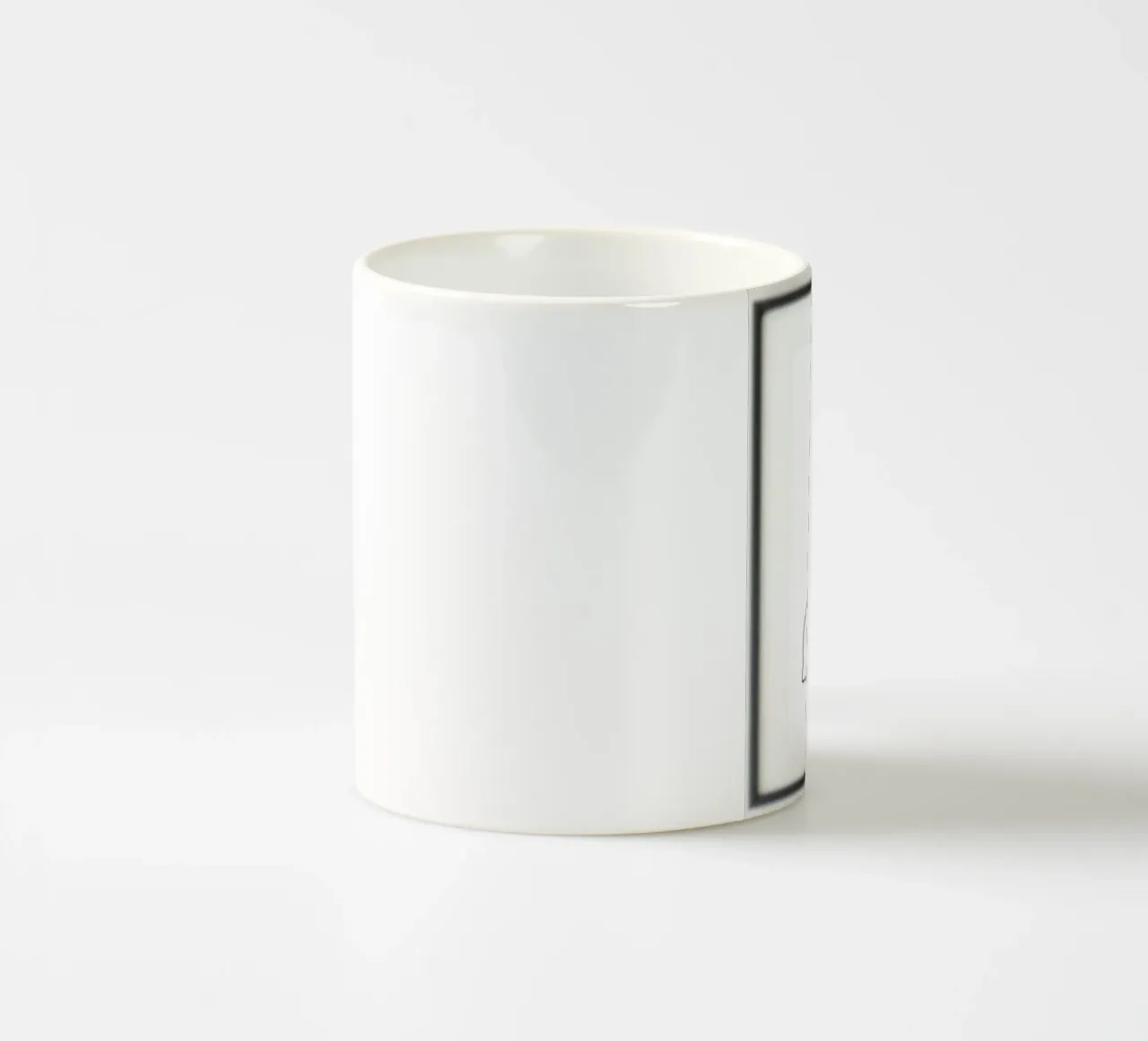 Cat Print ceramic mug by ZARAH