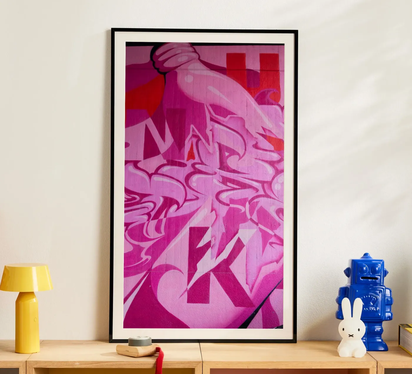Pink Graffiti poster da UrbanART