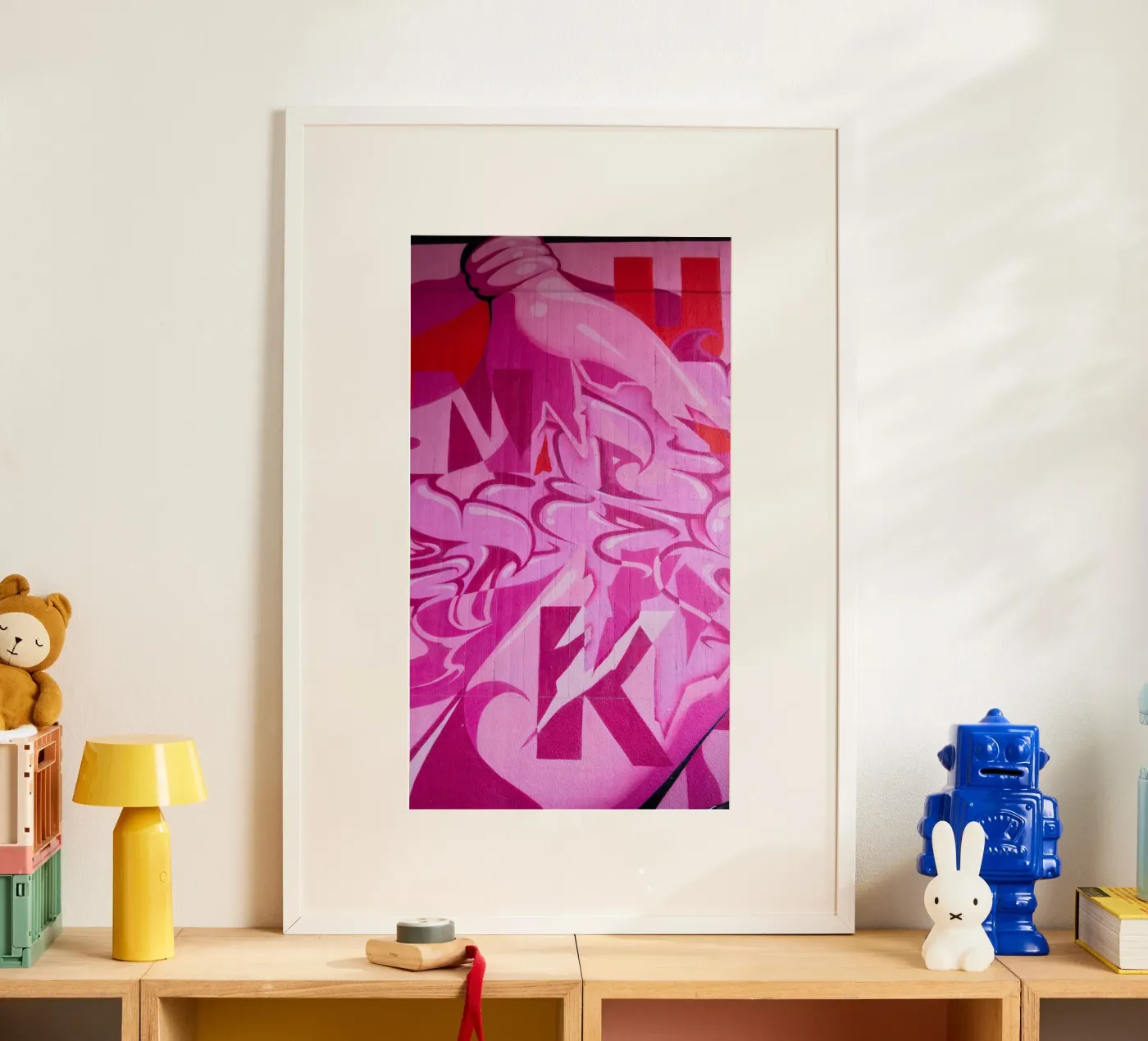 Pink Graffiti poster da UrbanART