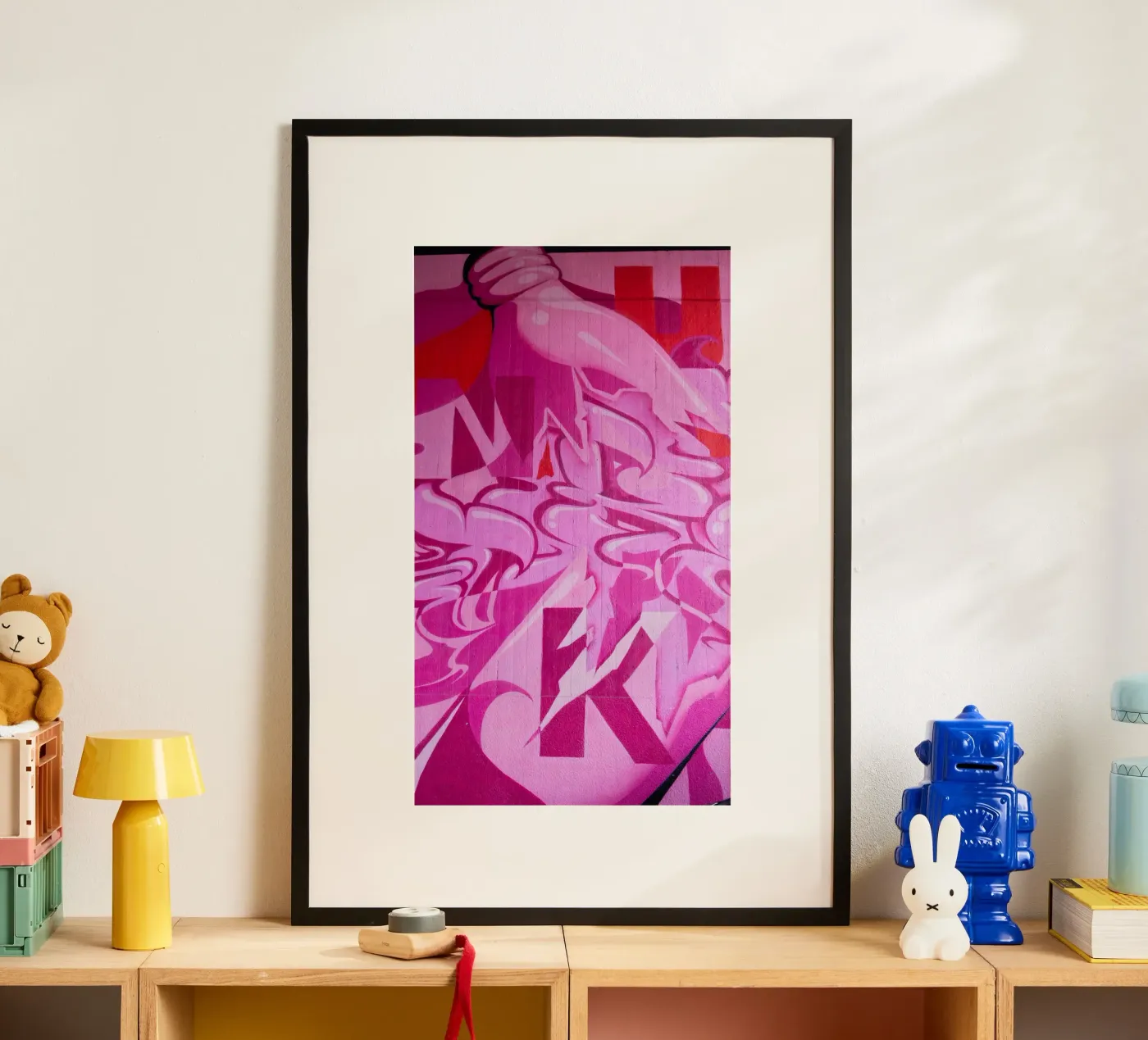 Pink Graffiti poster da UrbanART