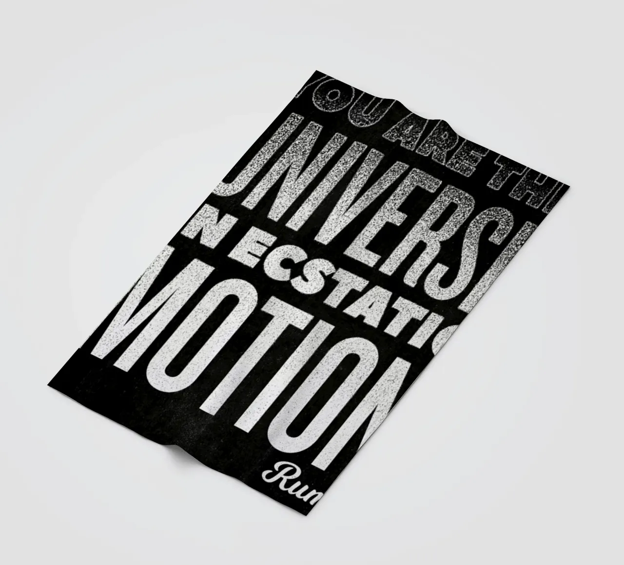 You Are the Universe coperta in pile da Summerchamps
