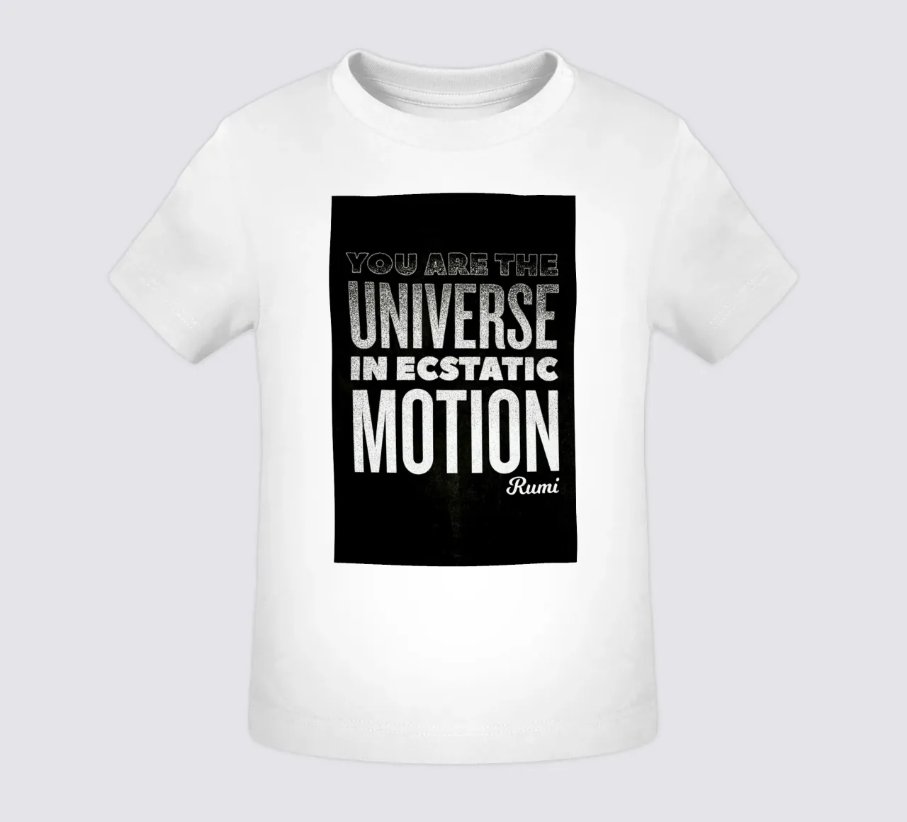 You Are the Universe baby t-shirt by Summerchamps