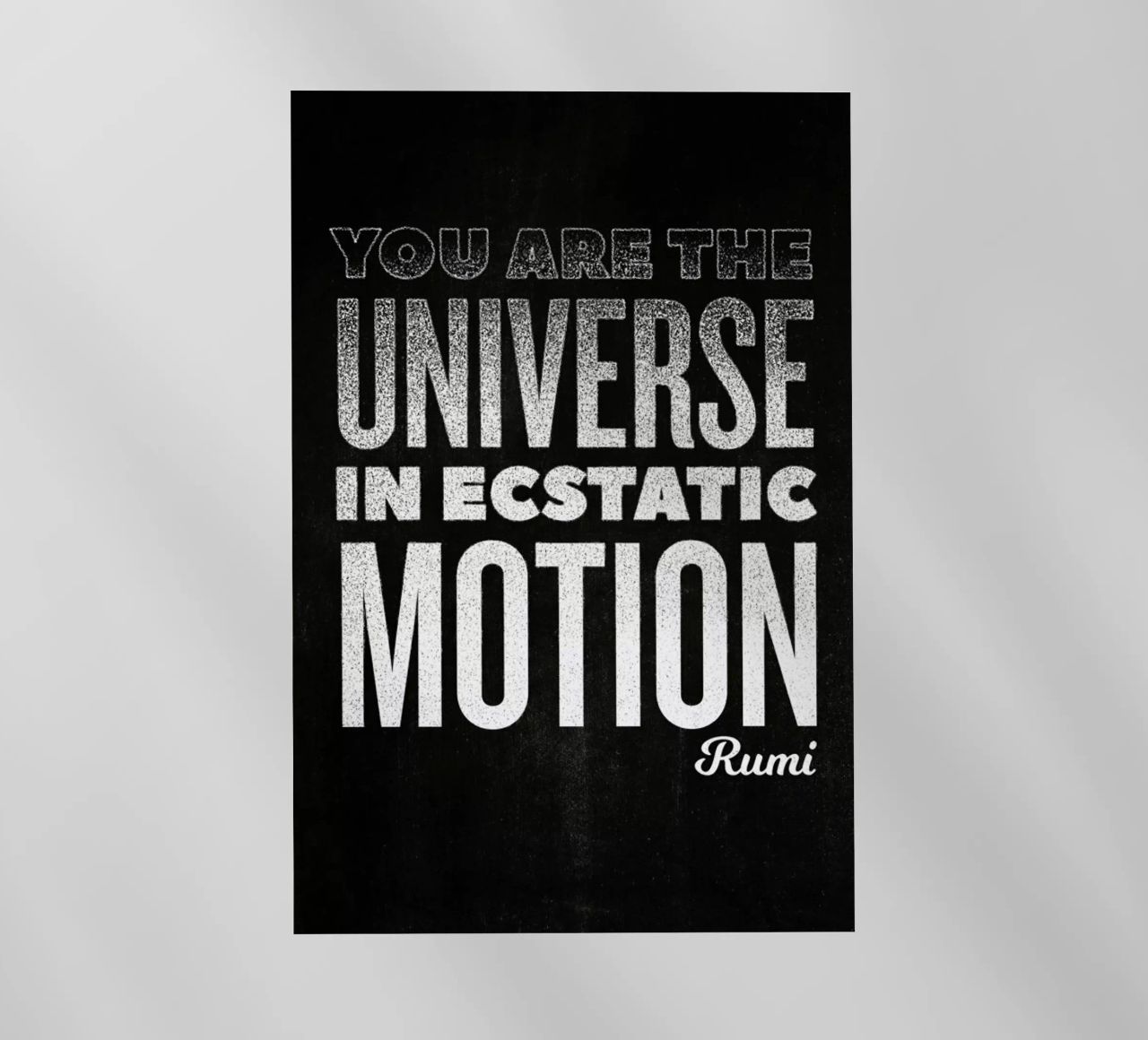 You Are the Universe pellicola backlit da Summerchamps