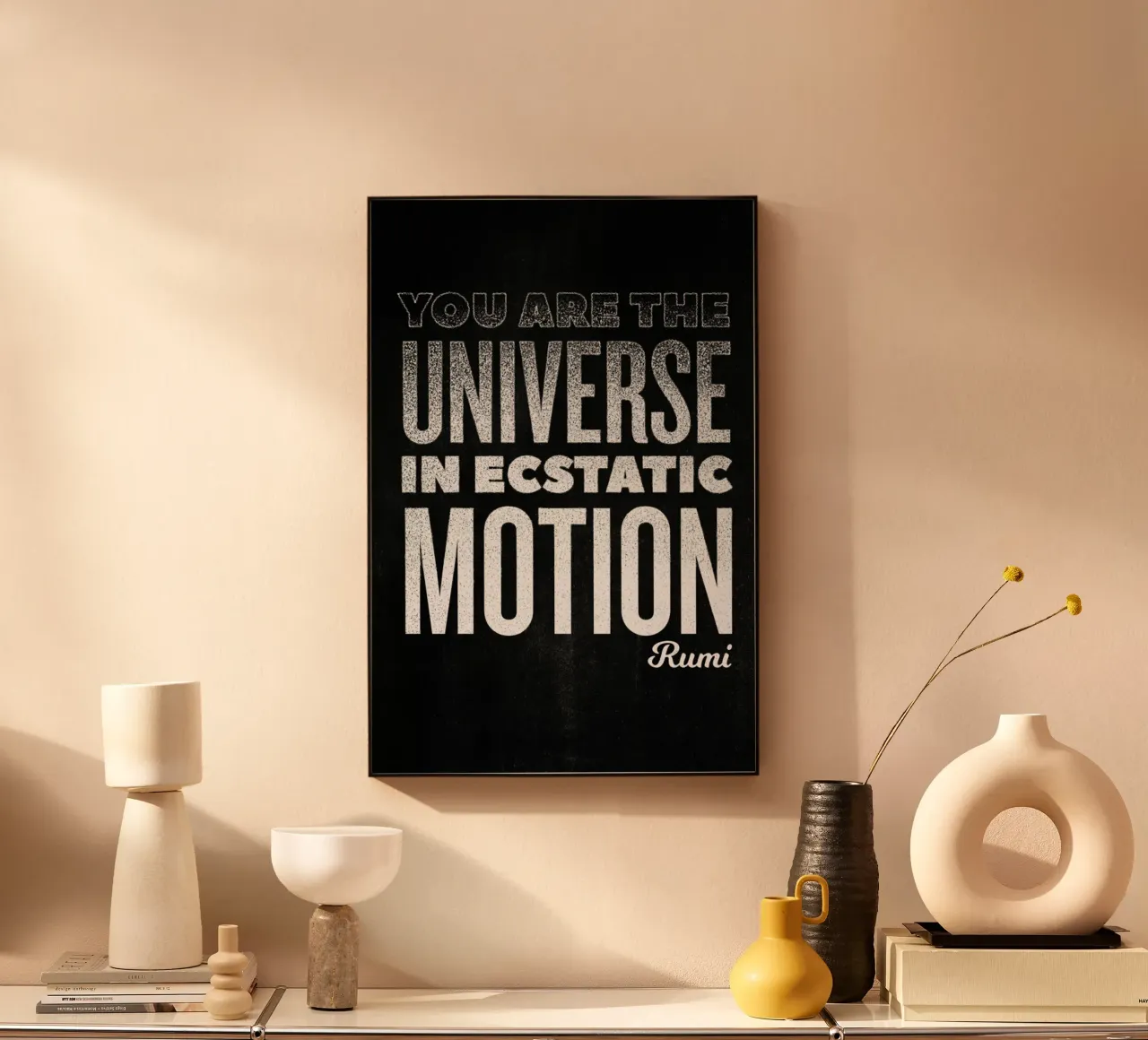 You Are the Universe acrylic glass by Summerchamps