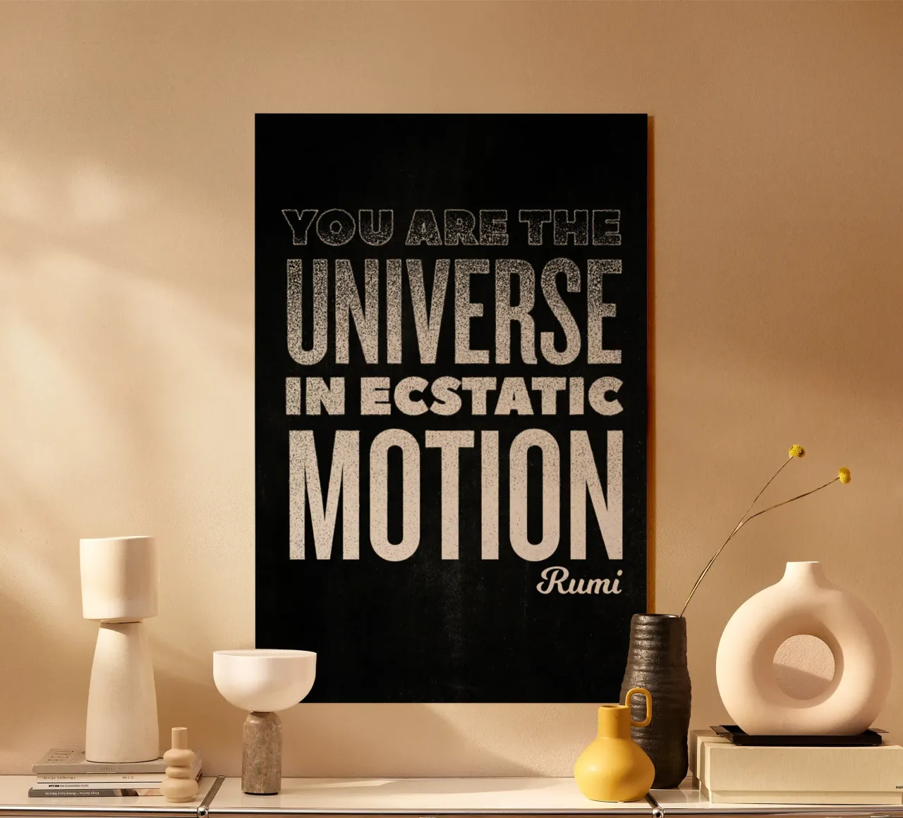 You Are the Universe acrylic glass by Summerchamps