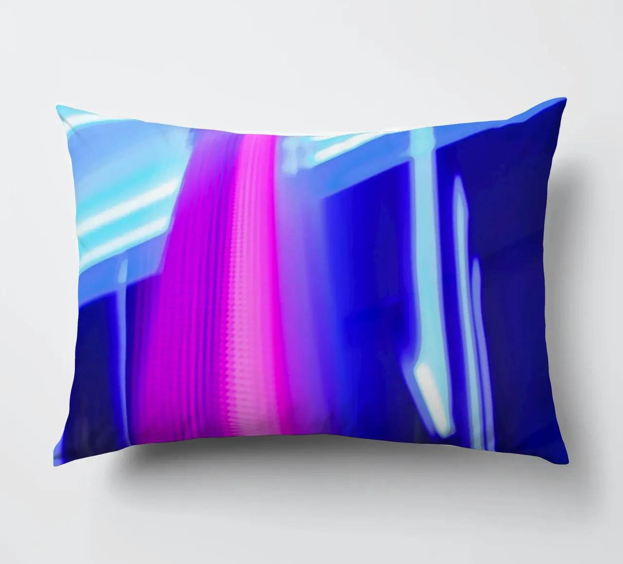 Bluelights decorative cushion by Flo Klein