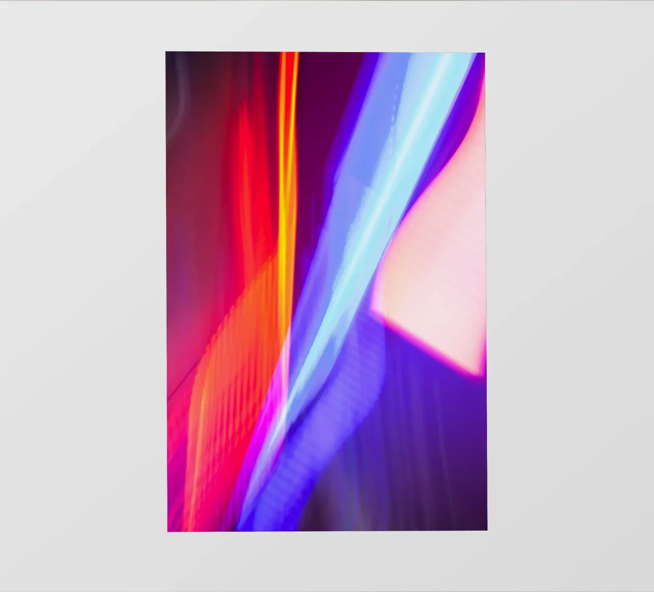 Licht Kunst telo in pvc da Flo Klein