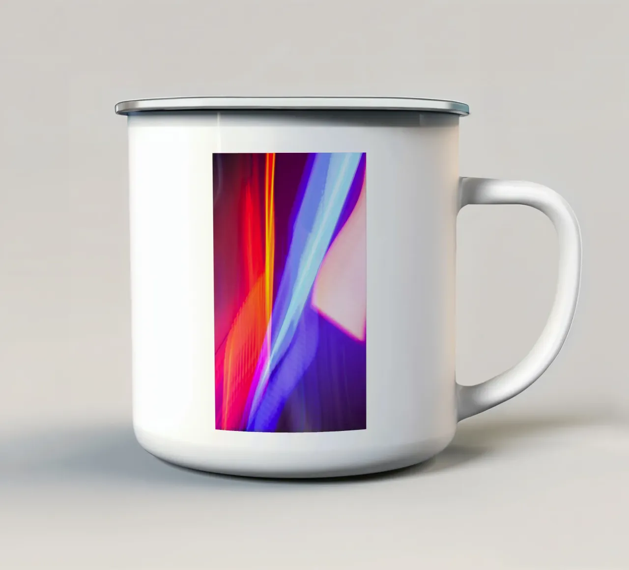 Licht Kunst tazza in smalto da Flo Klein