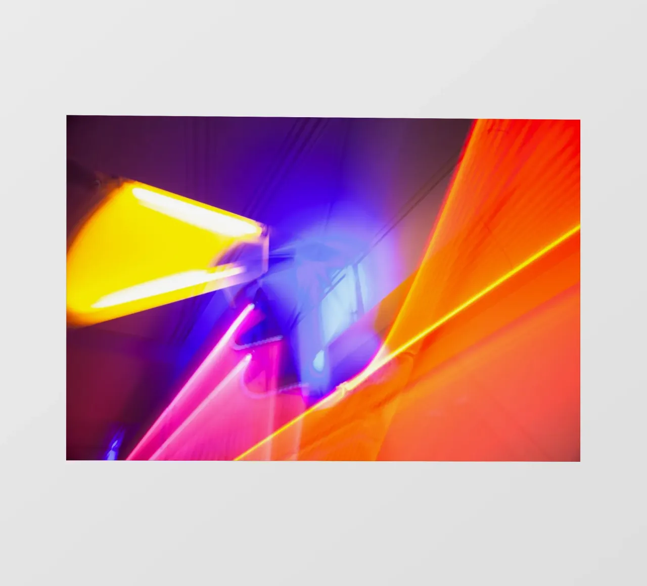 Bluelights telo in pvc da Flo Klein