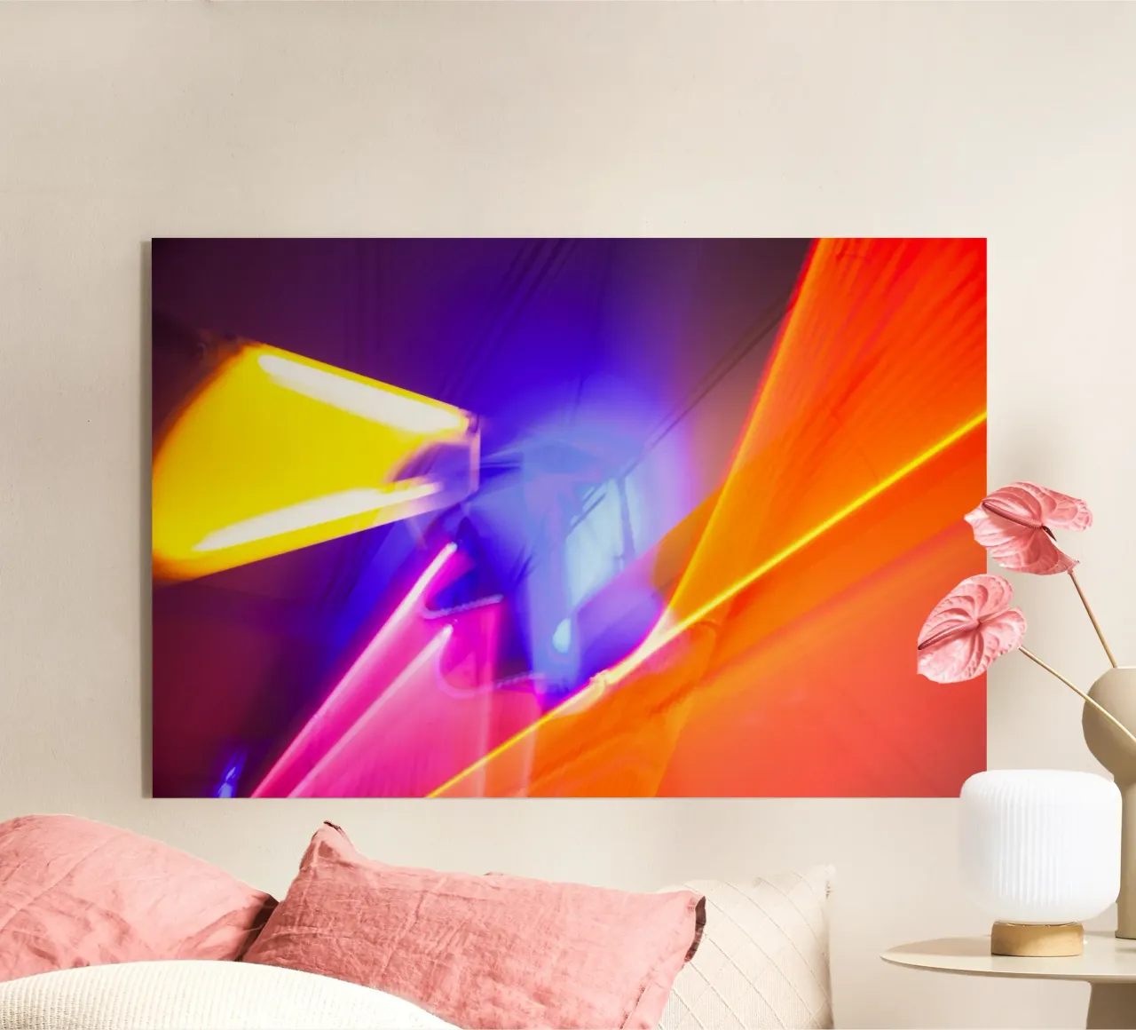 Bluelights plexiglass da Flo Klein