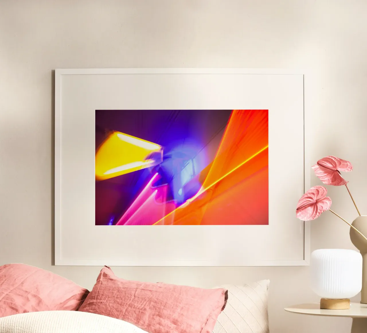 Bluelights poster da Flo Klein