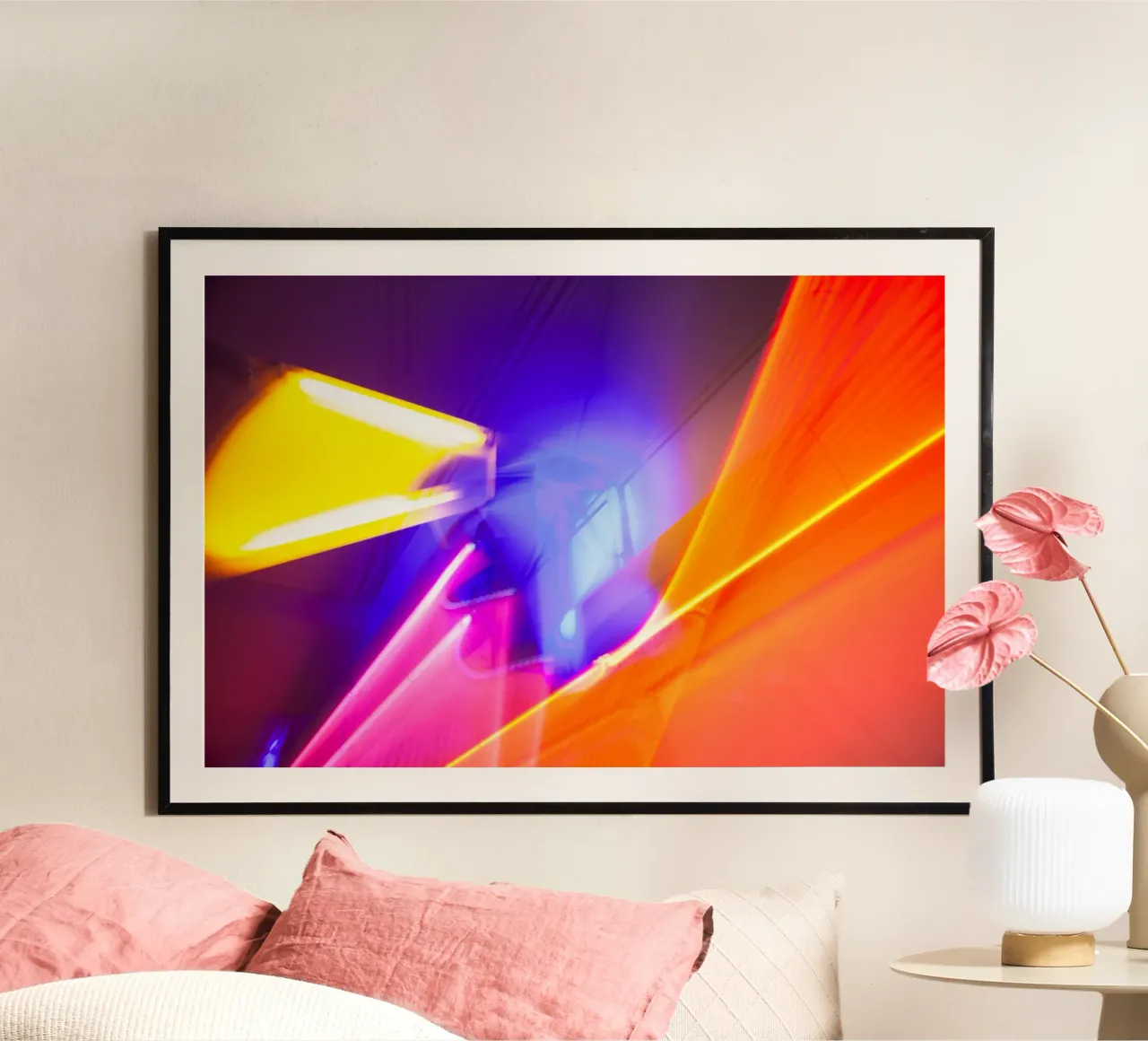 Bluelights poster da Flo Klein