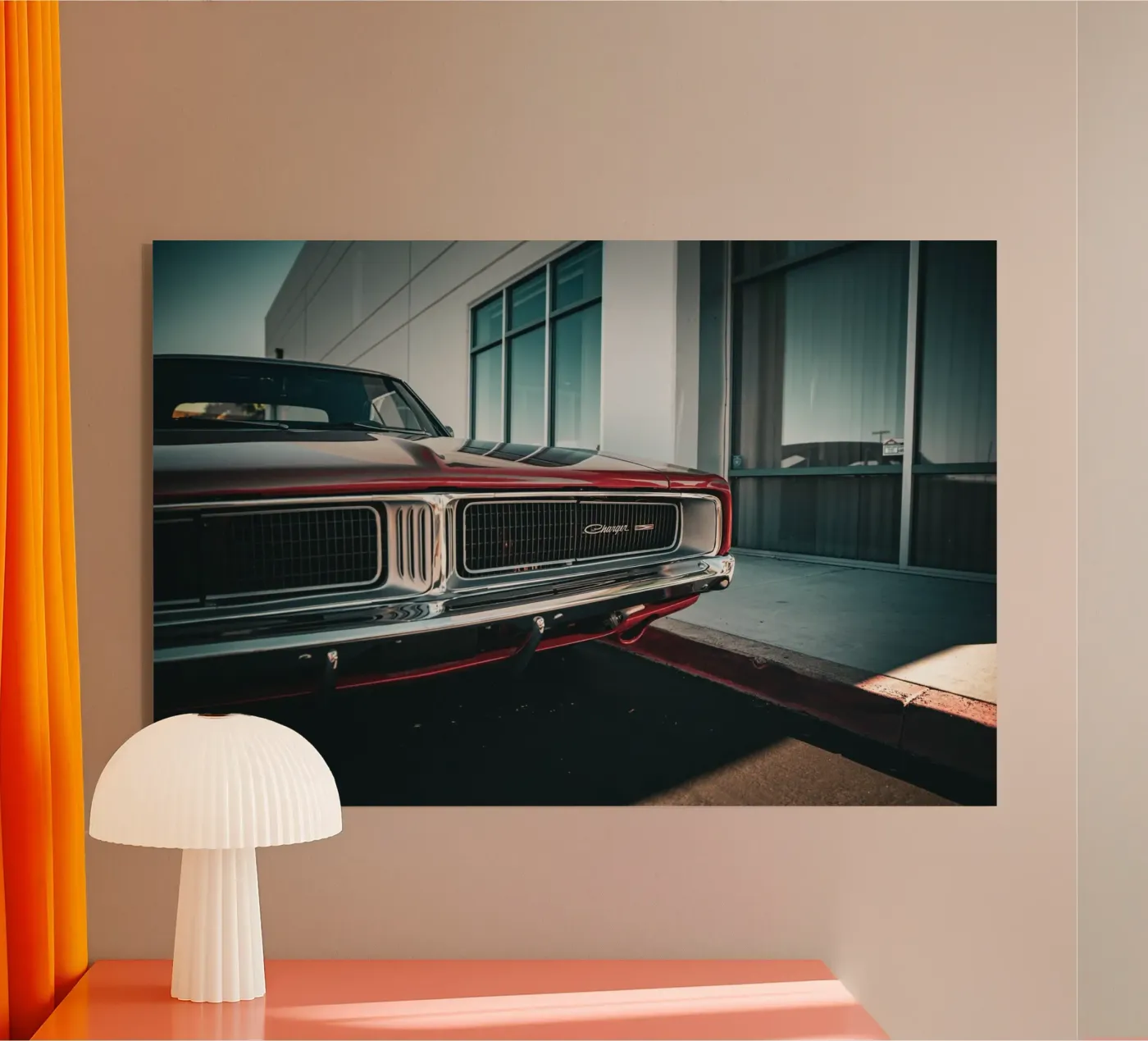 Dodge plexiglass da Flo Klein Gallery