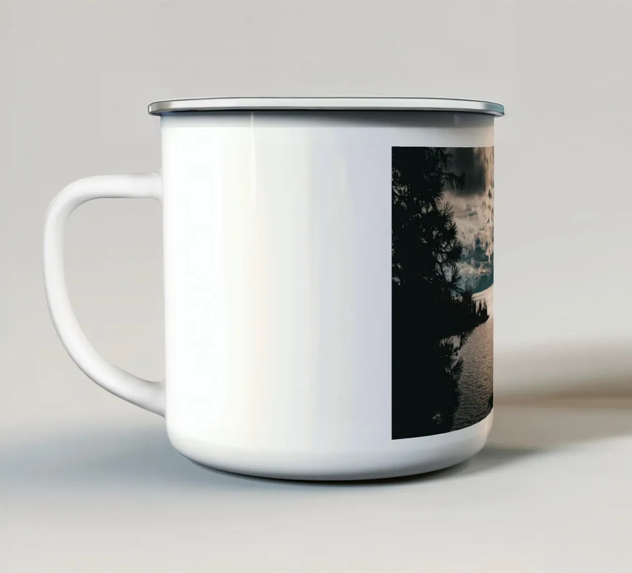 lake tahoe tazza in smalto da Flo Klein