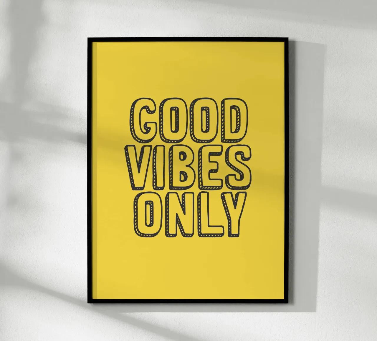 Good Vibes Only hahnemühle by Wall of Words