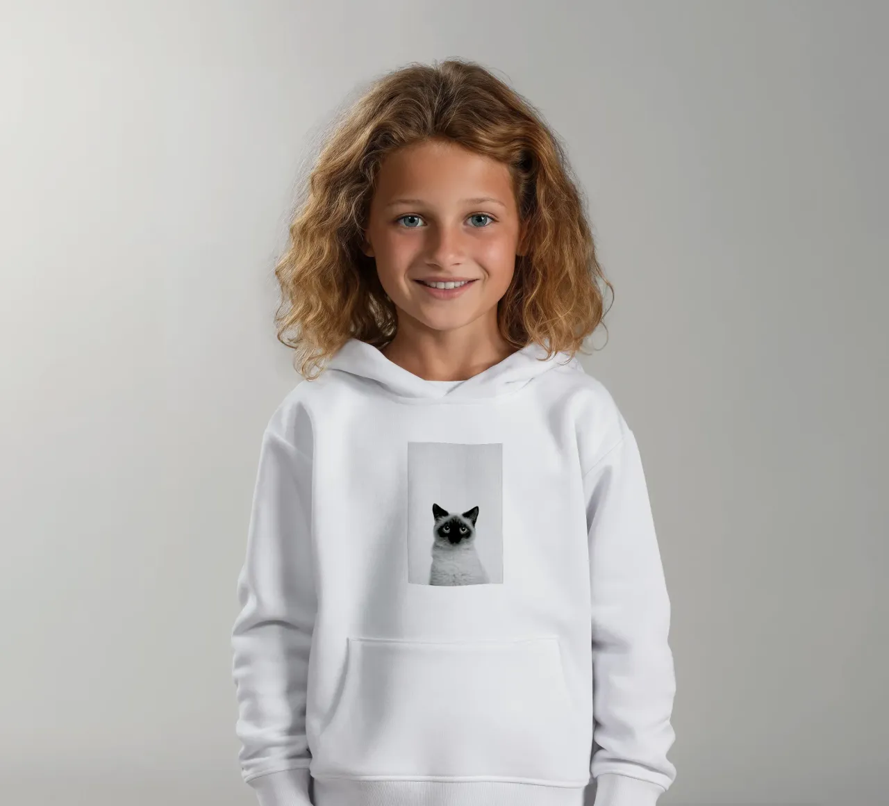 Print 71 felpa bambino con cappuccio da Lila x Lola