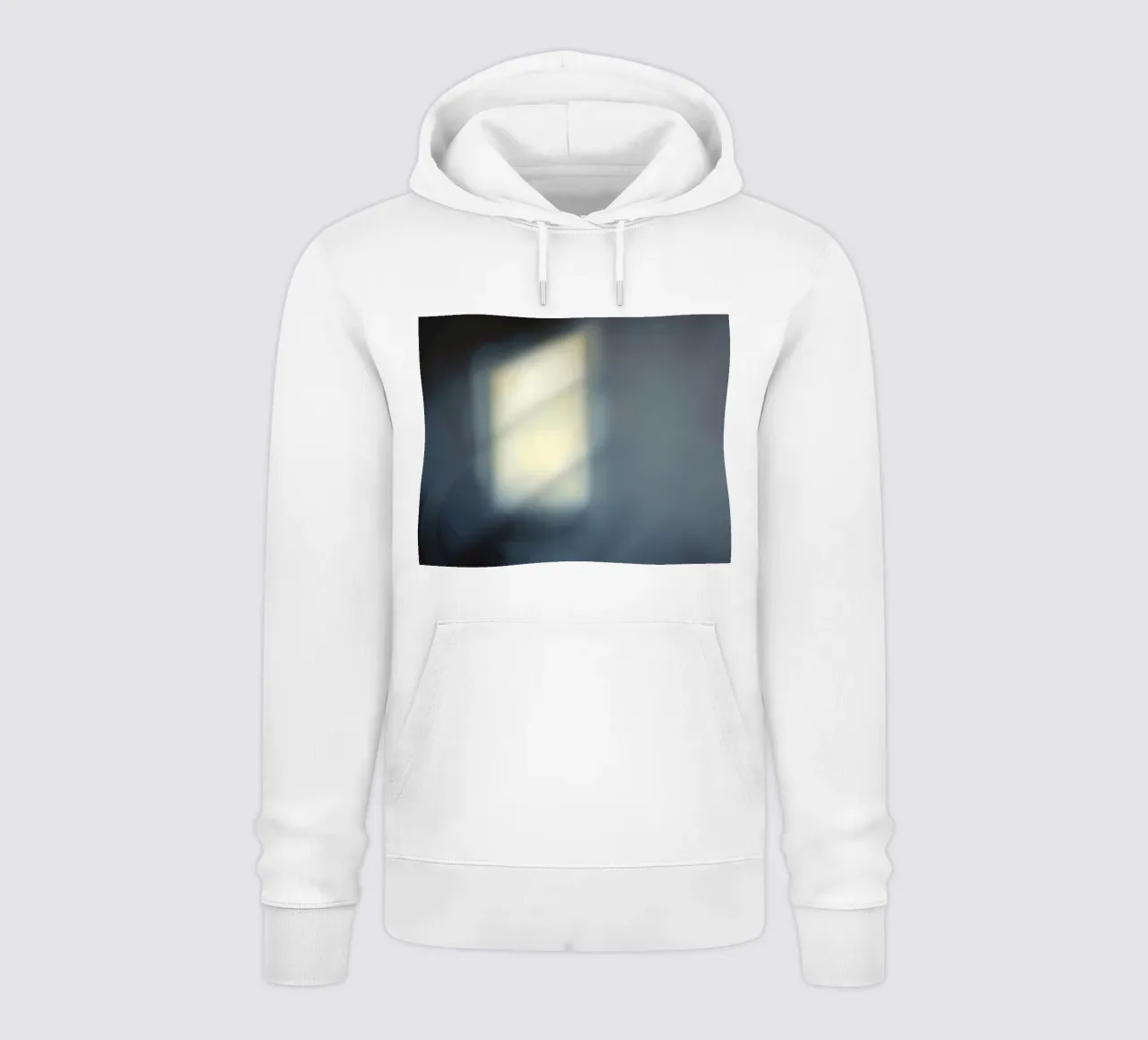 Soft light filters through a window, creating a hazy ambianc hoodie by DesignDoodle