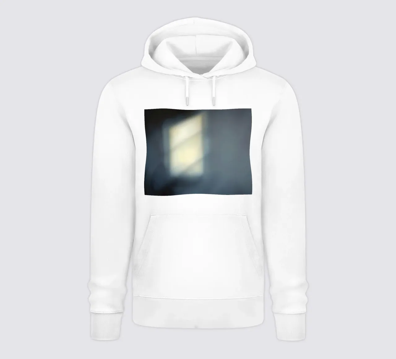 Soft light filters through a window, creating a hazy ambianc hoodie by DesignDoodle