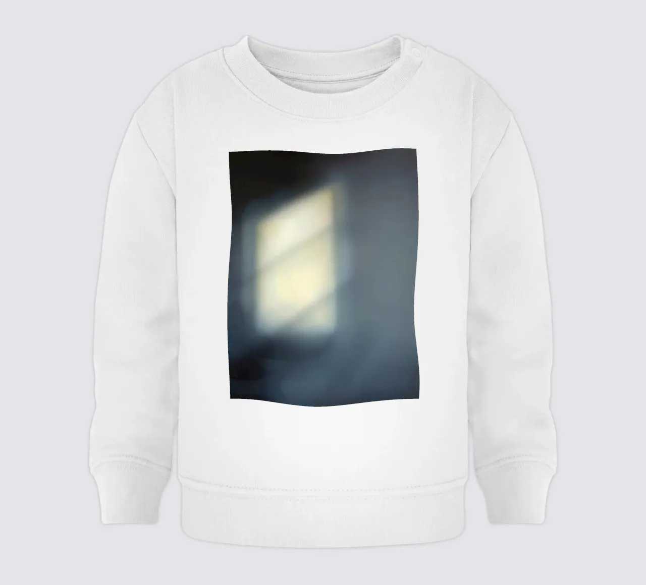 Soft light filters through a window, creating a hazy ambianc baby sweatshirt by DesignDoodle