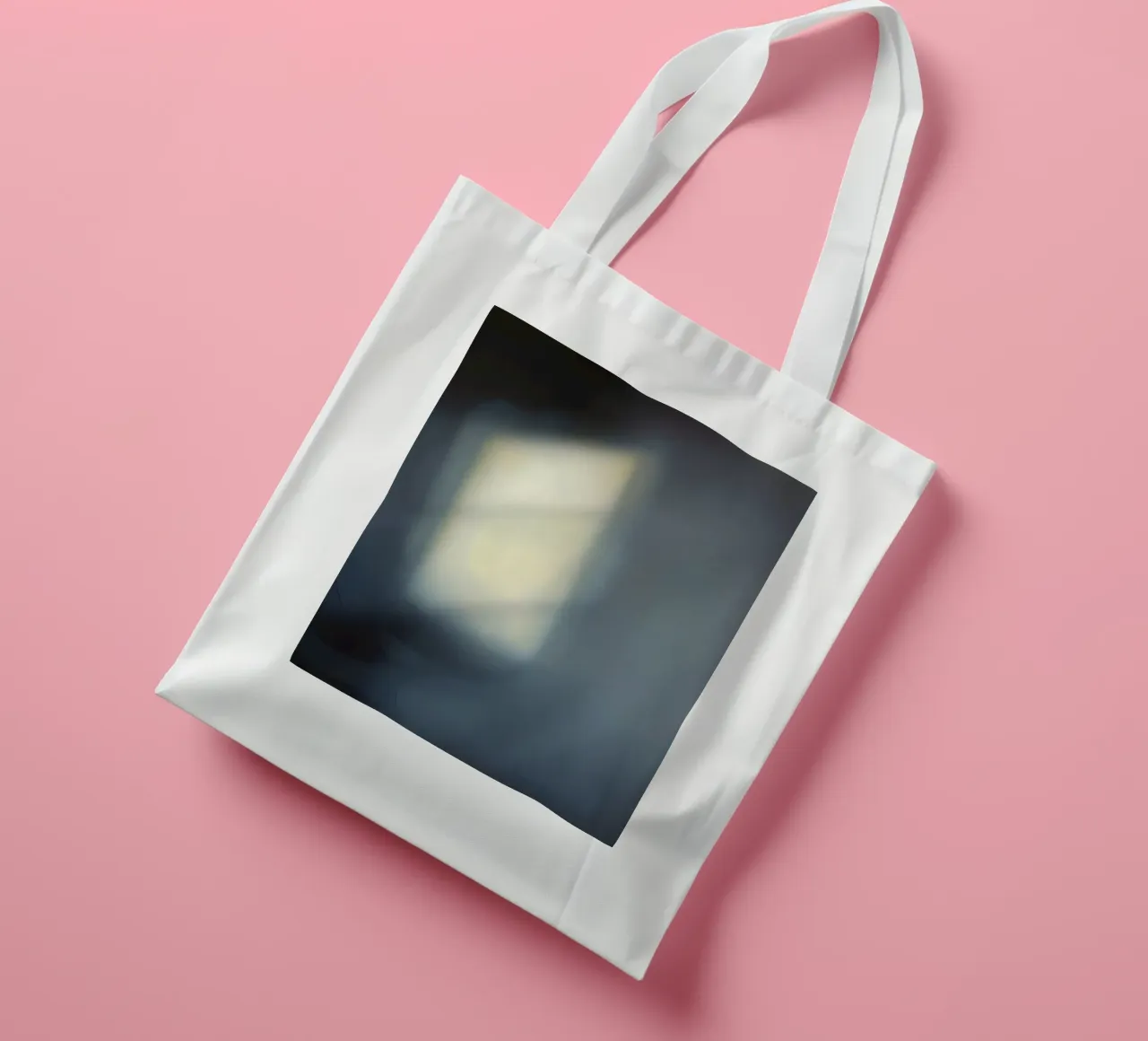 Soft light filters through a window, creating a hazy ambianc tote bag by DesignDoodle