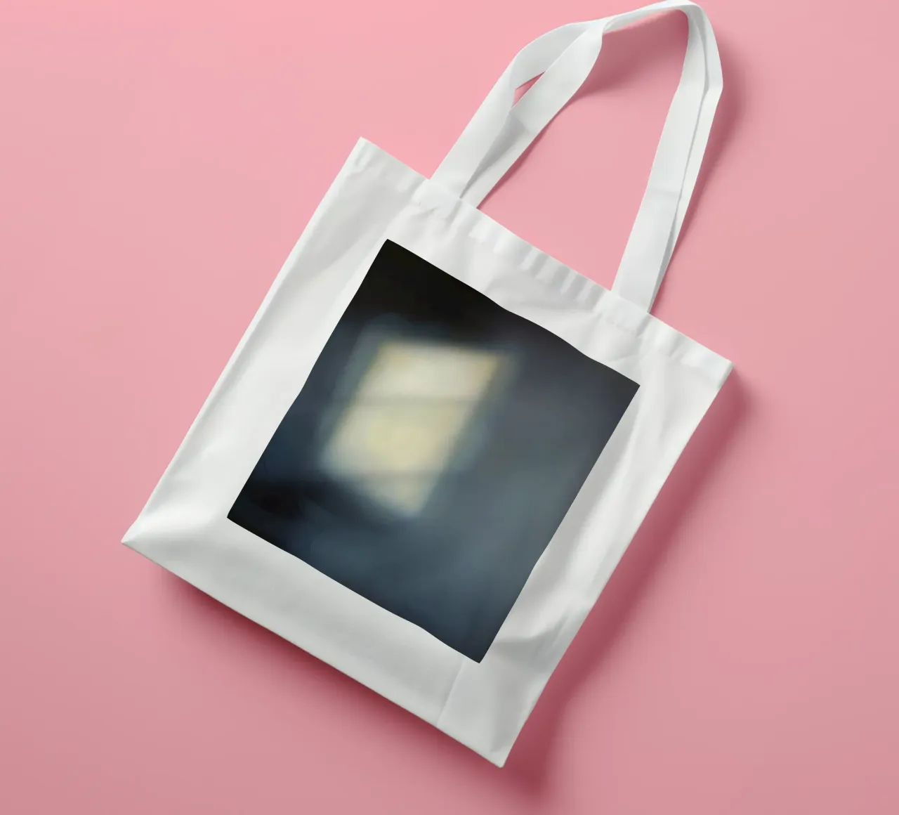 Soft light filters through a window, creating a hazy ambianc tote bag by DesignDoodle