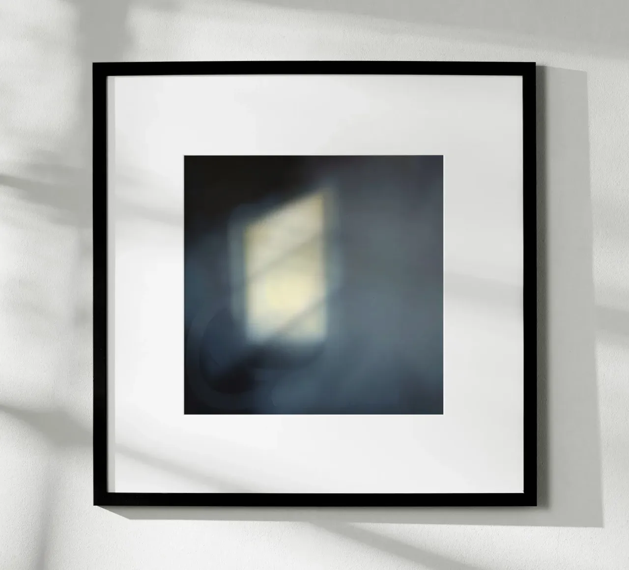 Soft light filters through a window, creating a hazy ambianc hahnemühle by DesignDoodle