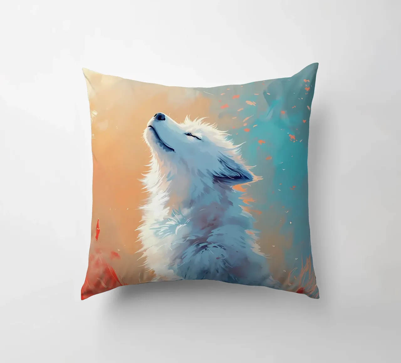 Hurlement de sérénité coussin de Manh beo